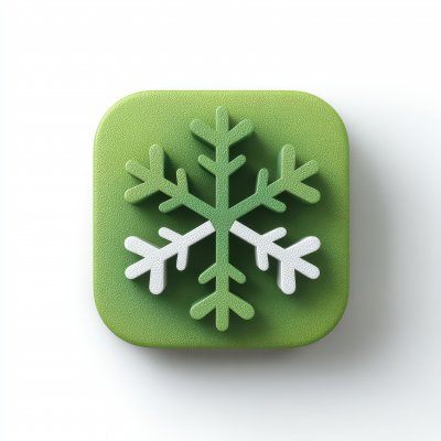 Snowflake Green Square Web Icon On White Background Da9335e4 5ce6 4e43 B2d0 9365c2fc4bf6 2 Gigapixel Standard 6x