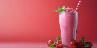Strawberry Smoothie With Mint. Milkshake. Ultra R 2cd595a3 6006 4e8b Bf75 F71dfccb9e84 3 Gigapixel Standard 6x