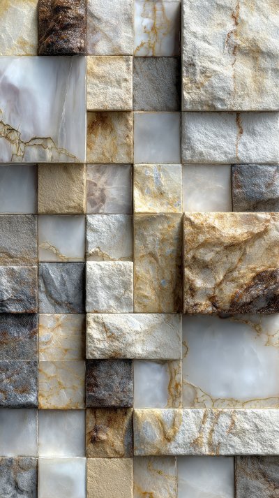 Yellow White Mosaic Marble Tile Texture Seamless. Bed03028 81e8 448c Bc12 7a5af882f092 3 Gigapixel Standard 6x