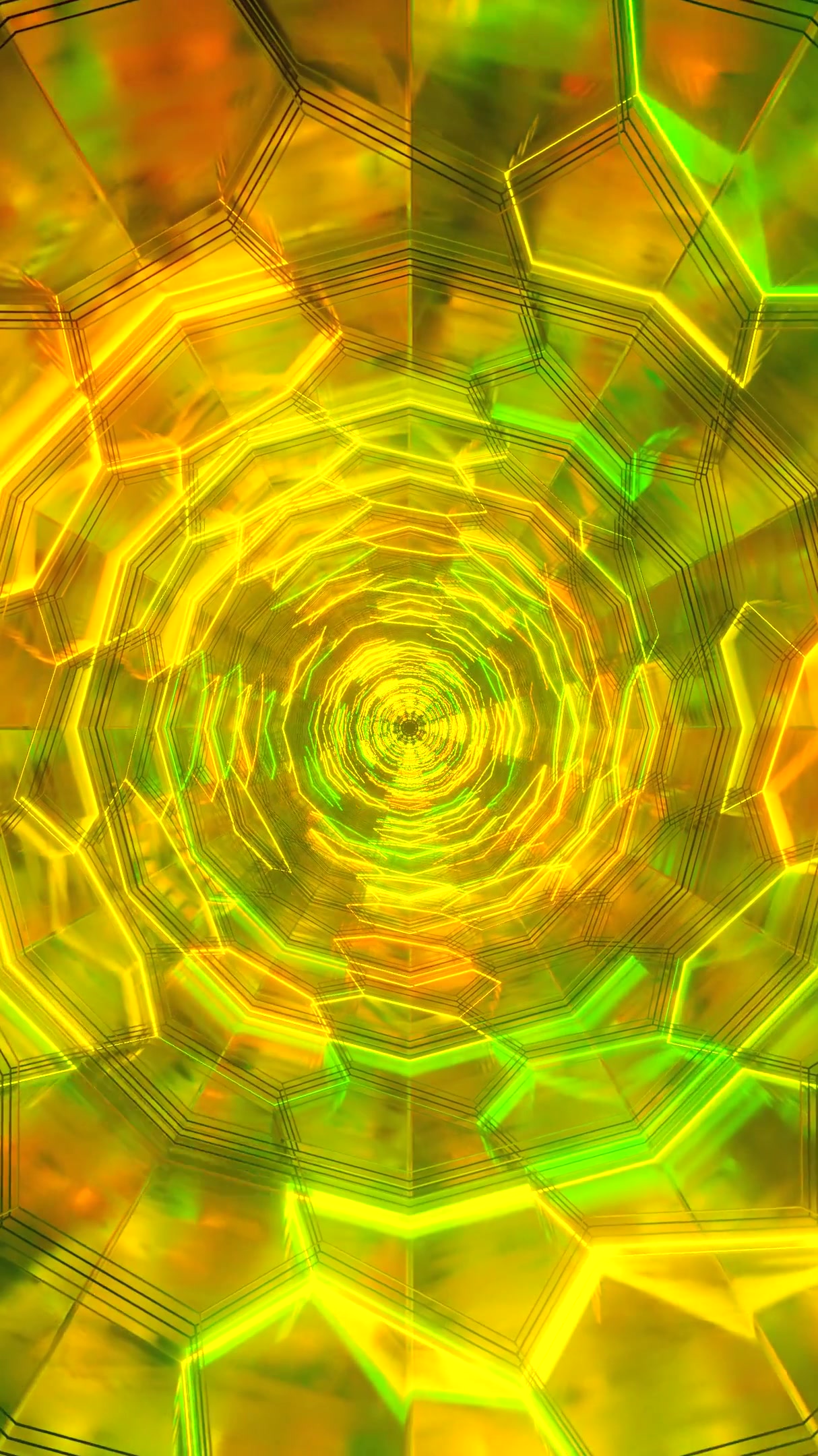 Vivid tunnel video vj loop creates a mesmerizing visual display f