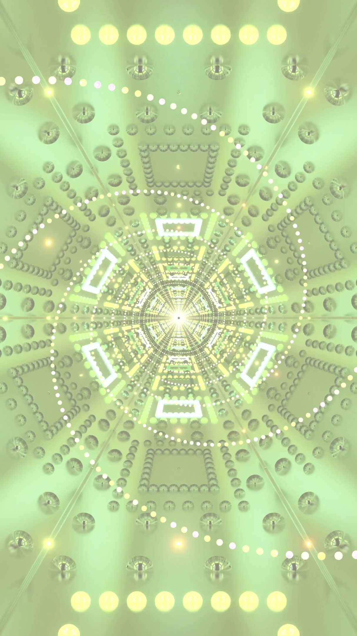 Tunnel video vj loop screensaver creating a mesmerizing and seaml