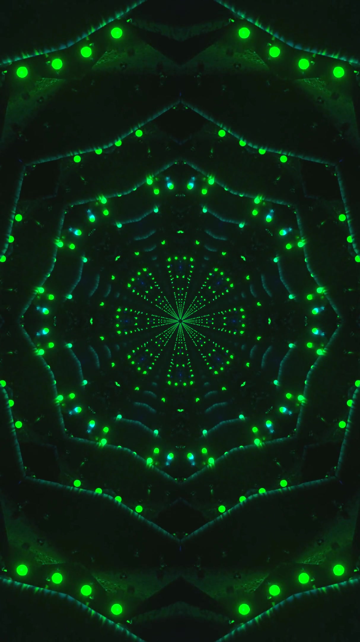 Tunnel video VJ loop screensaver creates a mesmerizing visual exp