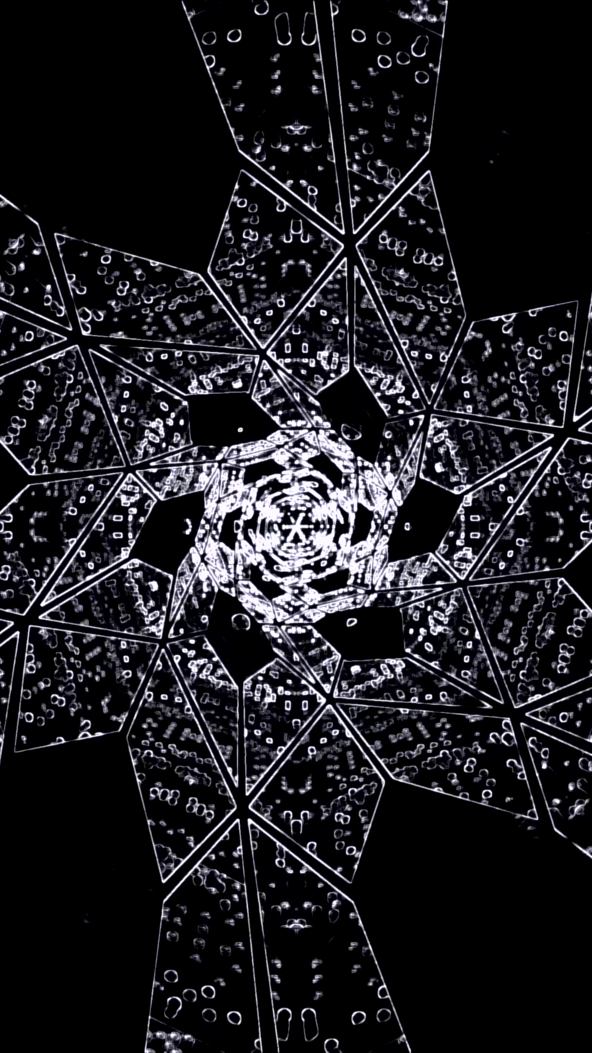 Dynamic tunnel VJ loop creates a mesmerizing visual experience wi