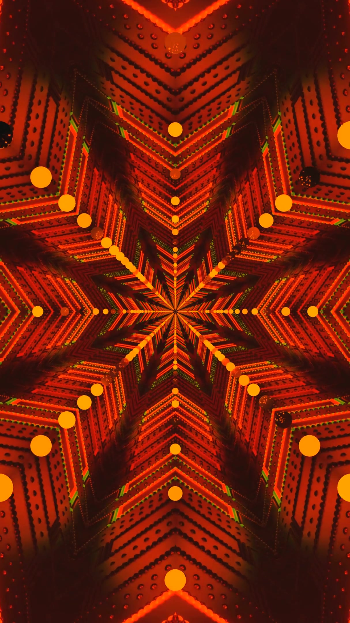 Vivid tunnel video vj loop creating a seamless dynamic visual exp