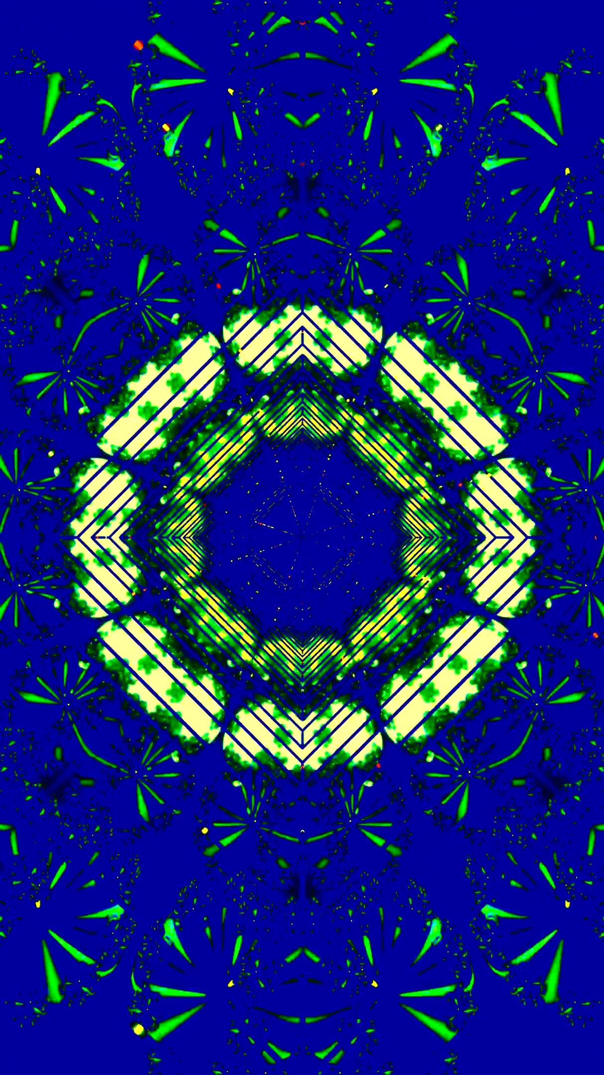 Colorful tunnel video vj loop screensaver that creates a seamless