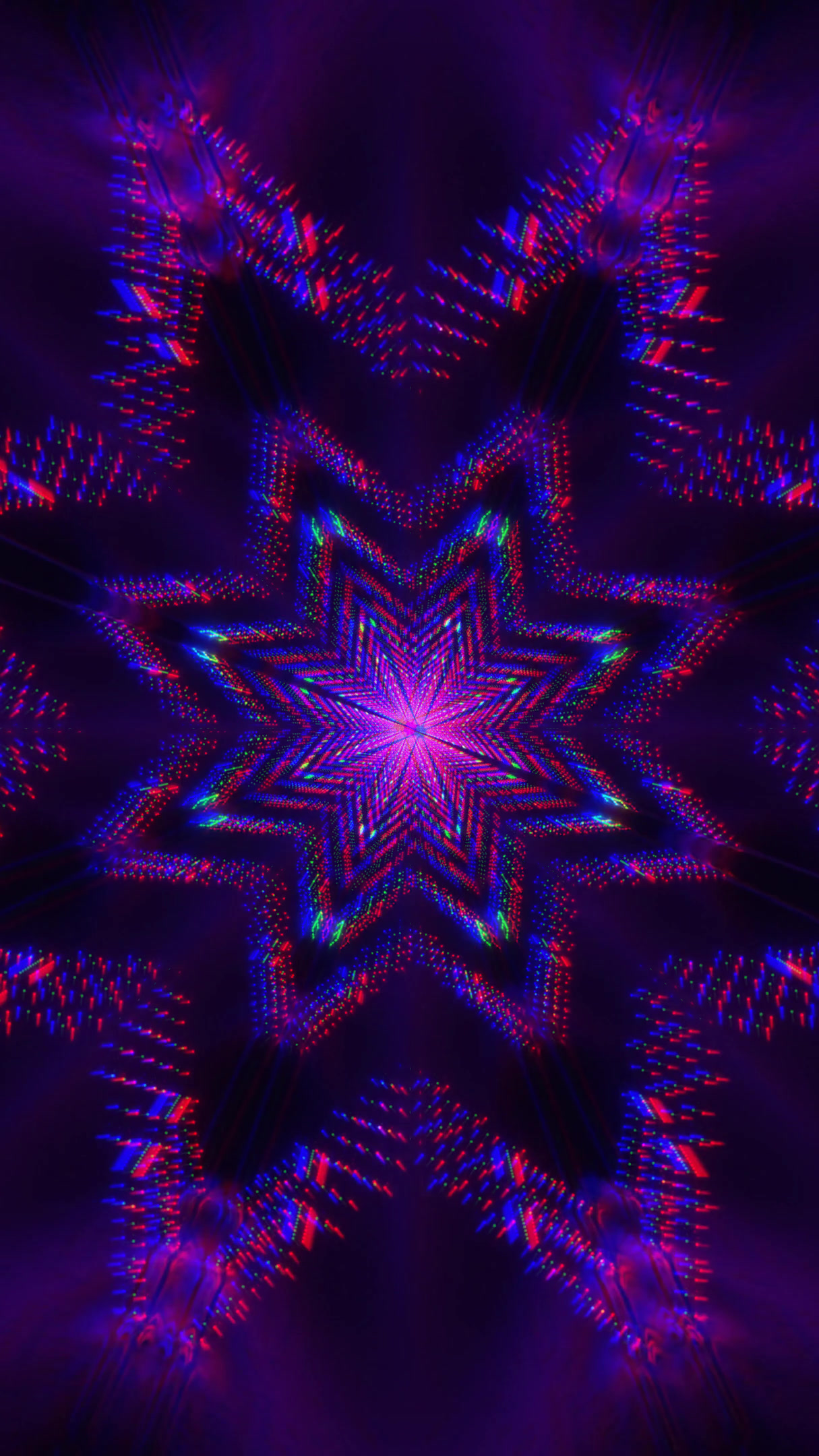 Mesmerizing tunnel video loop creates an immersive experience wit