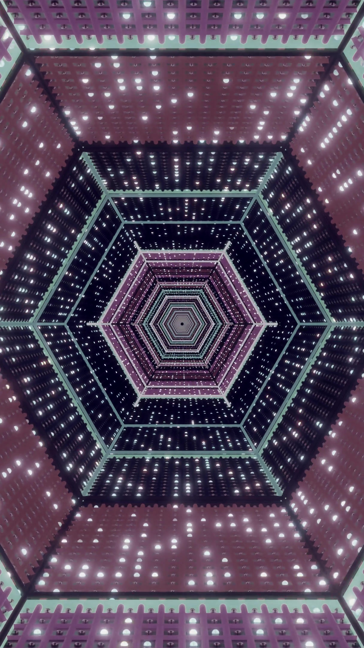 Tunnel video vj loop screensaver creates a mesmerizing light experience with endless movement and rich colors