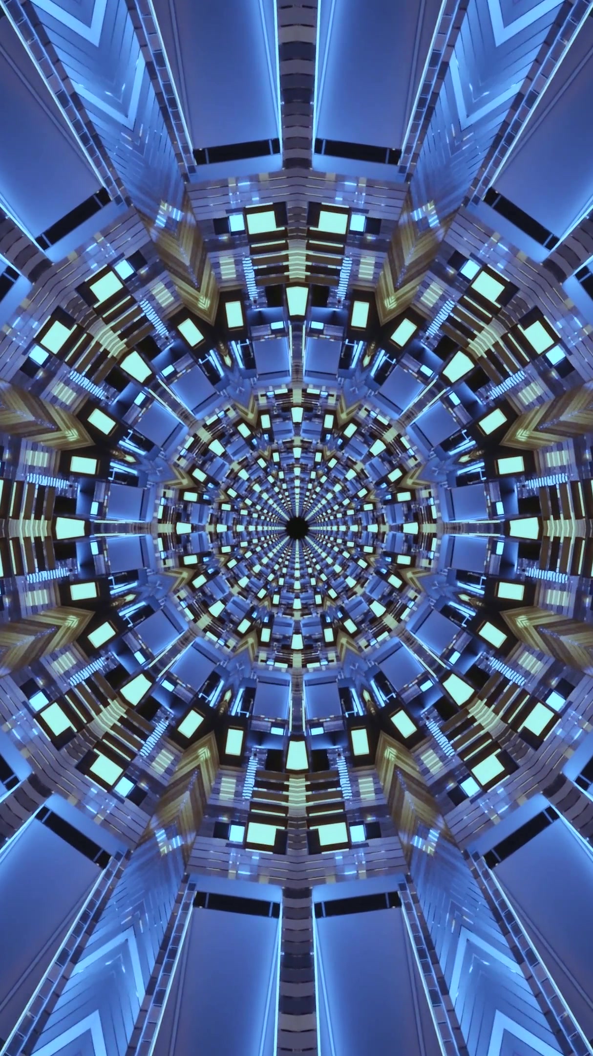 Tunnel video vj loop screensaver creates a captivating visual experience with seamless motion and vibrant colors