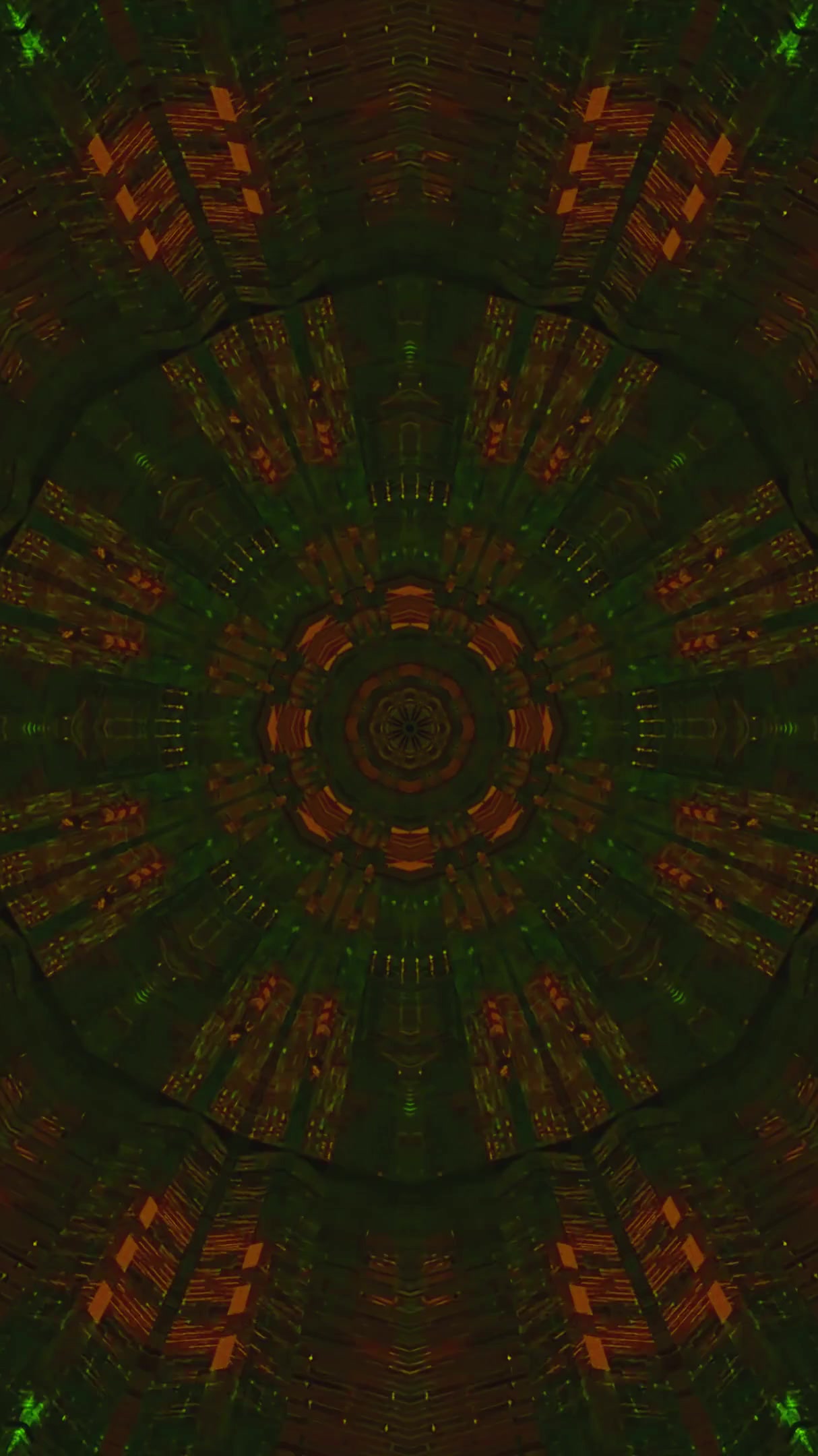 Explore a vibrant tunnel of light with a seamless visual vj loop for immersive screensaver experience