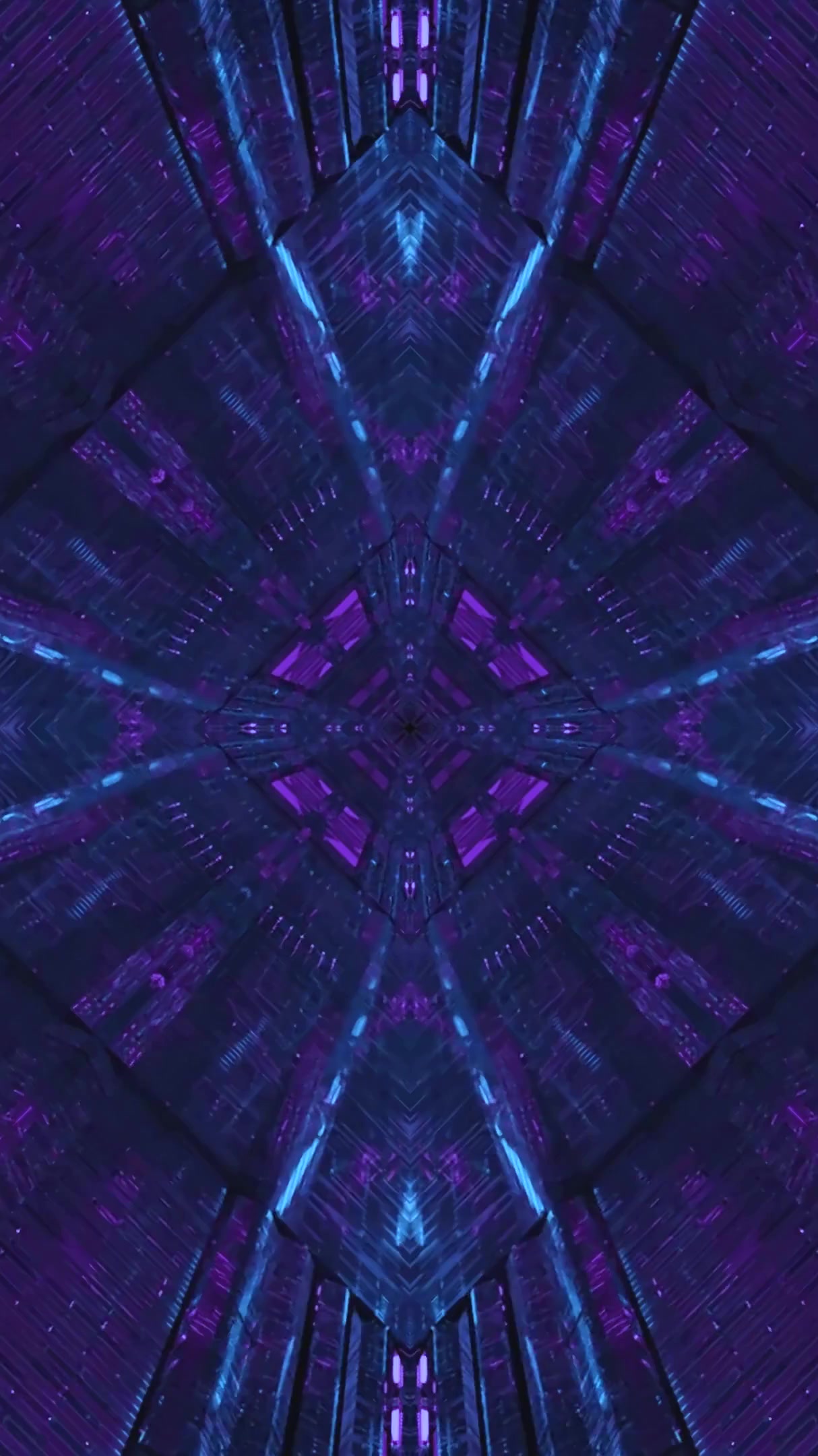 Stunning tunnel video vj loop screensaver with seamless transitions and vibrant colors