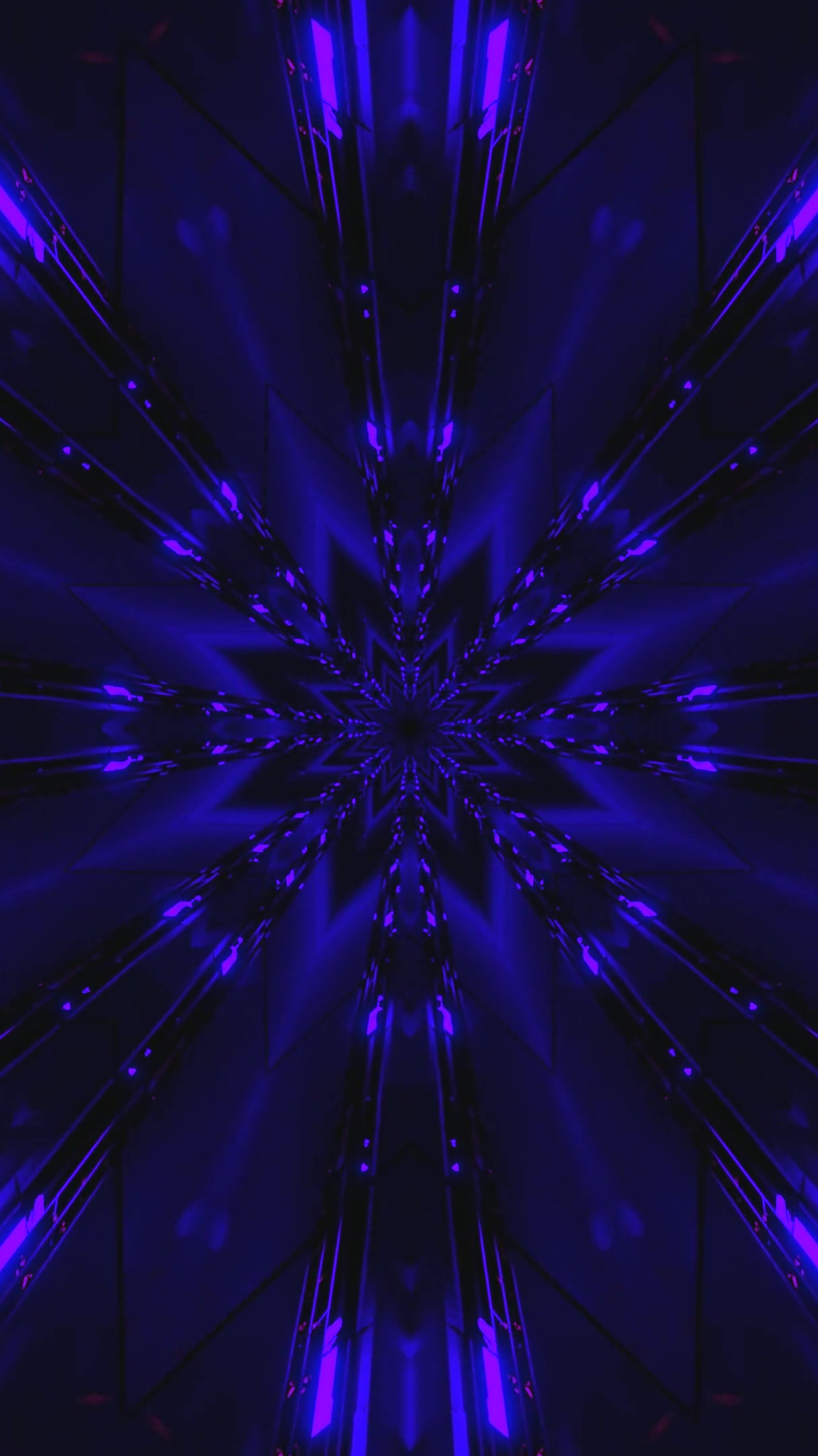 Vibrant tunnel video loop with seamless motion creating a captivating visual experience for screensavers