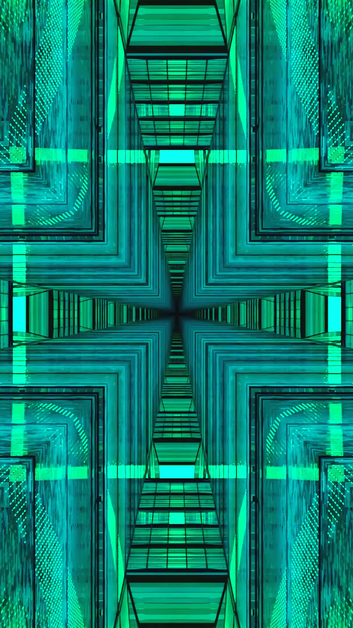 Tunnel video vj loop screensaver creating a dynamic visual environment with captivating patterns and colors