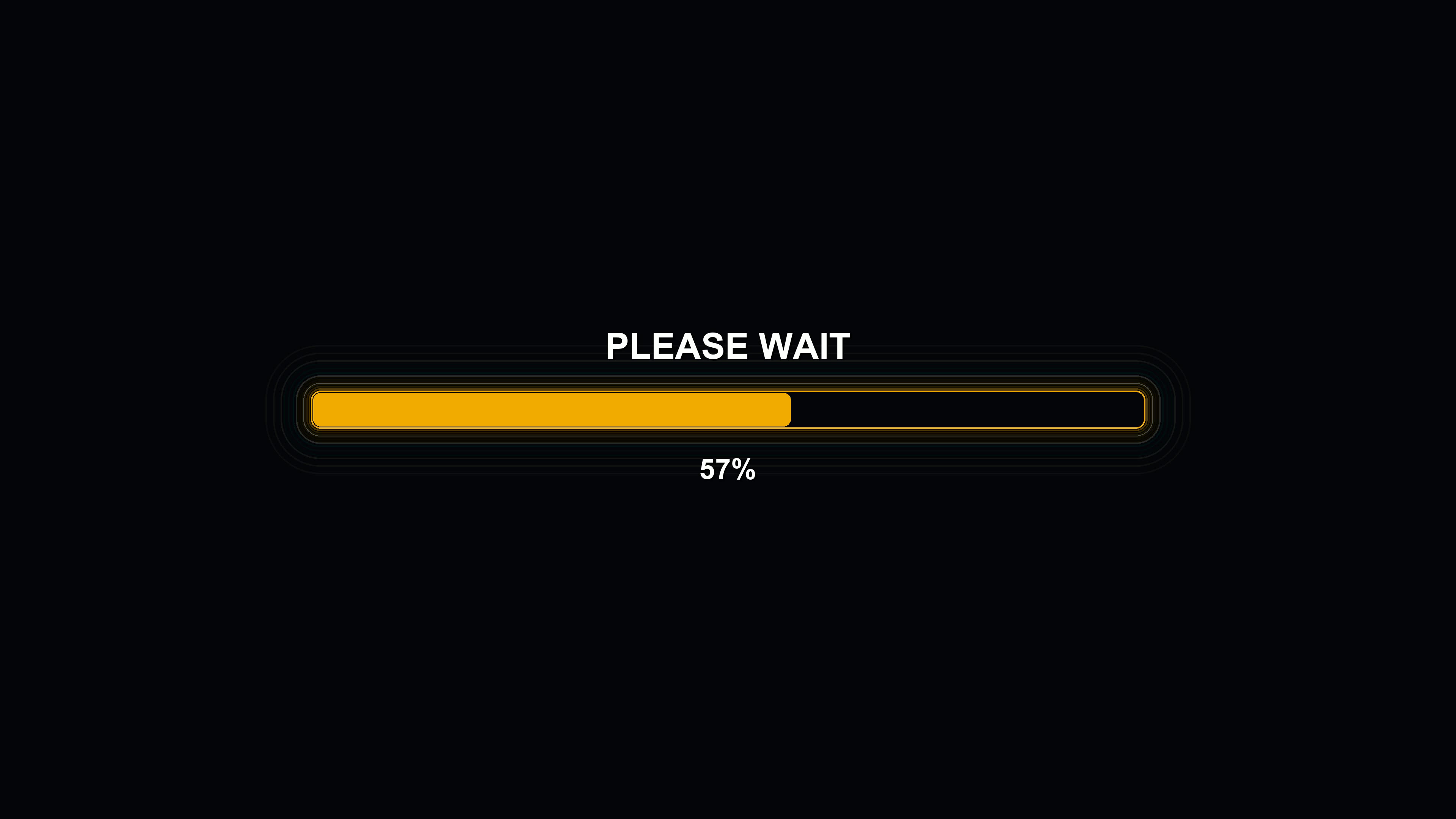 Modern progress bar animation shows vibrant colors and smooth movement while indicating loading status on a digital screen
