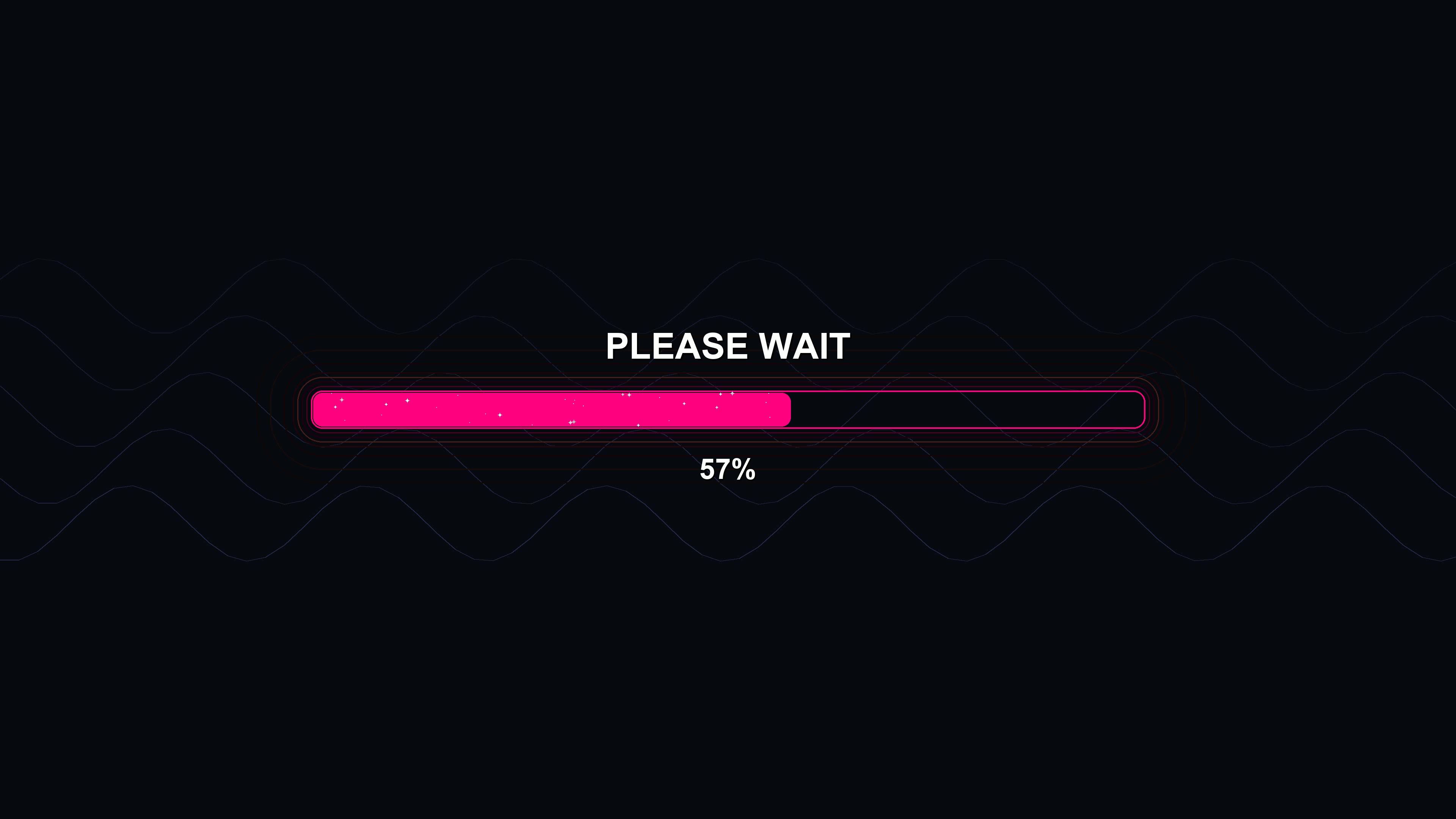Progress bar animation shows vibrant colors and fluid movement for a sleek loading experience in digital content