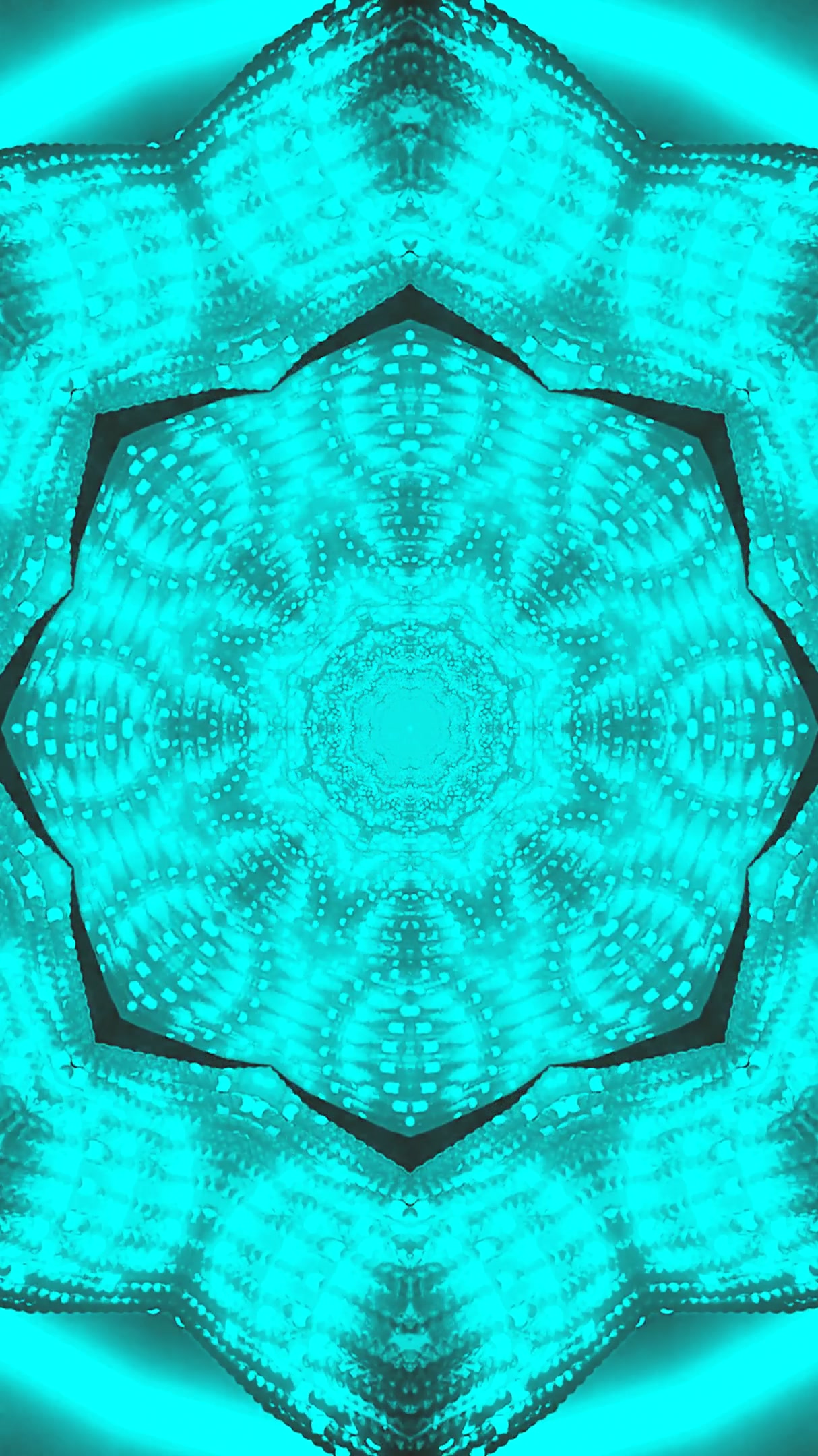 Seamless tunnel video loop creates immersive visual experience wi