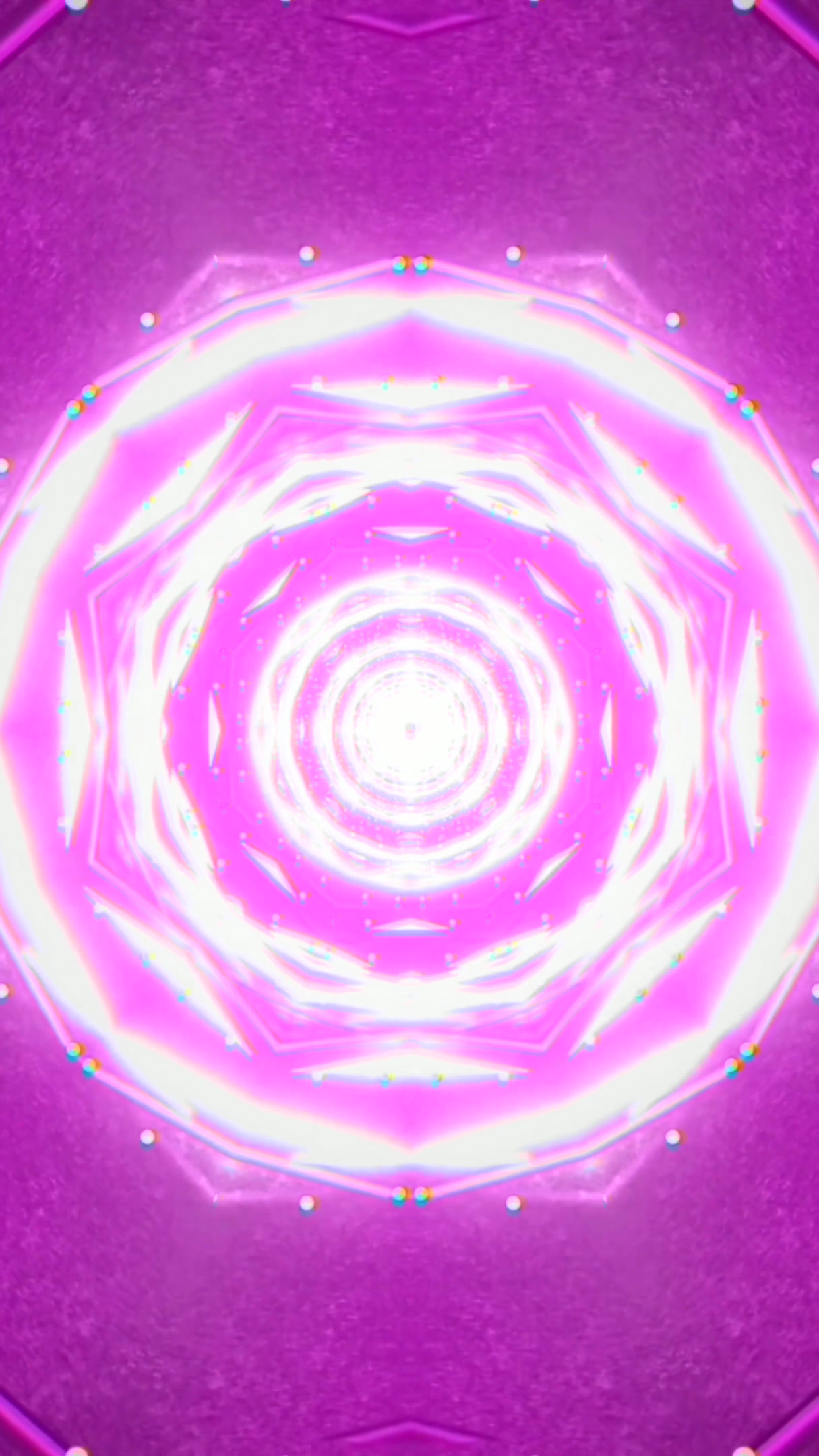 Dynamic tunnel video loop offers an immersive visual experience w