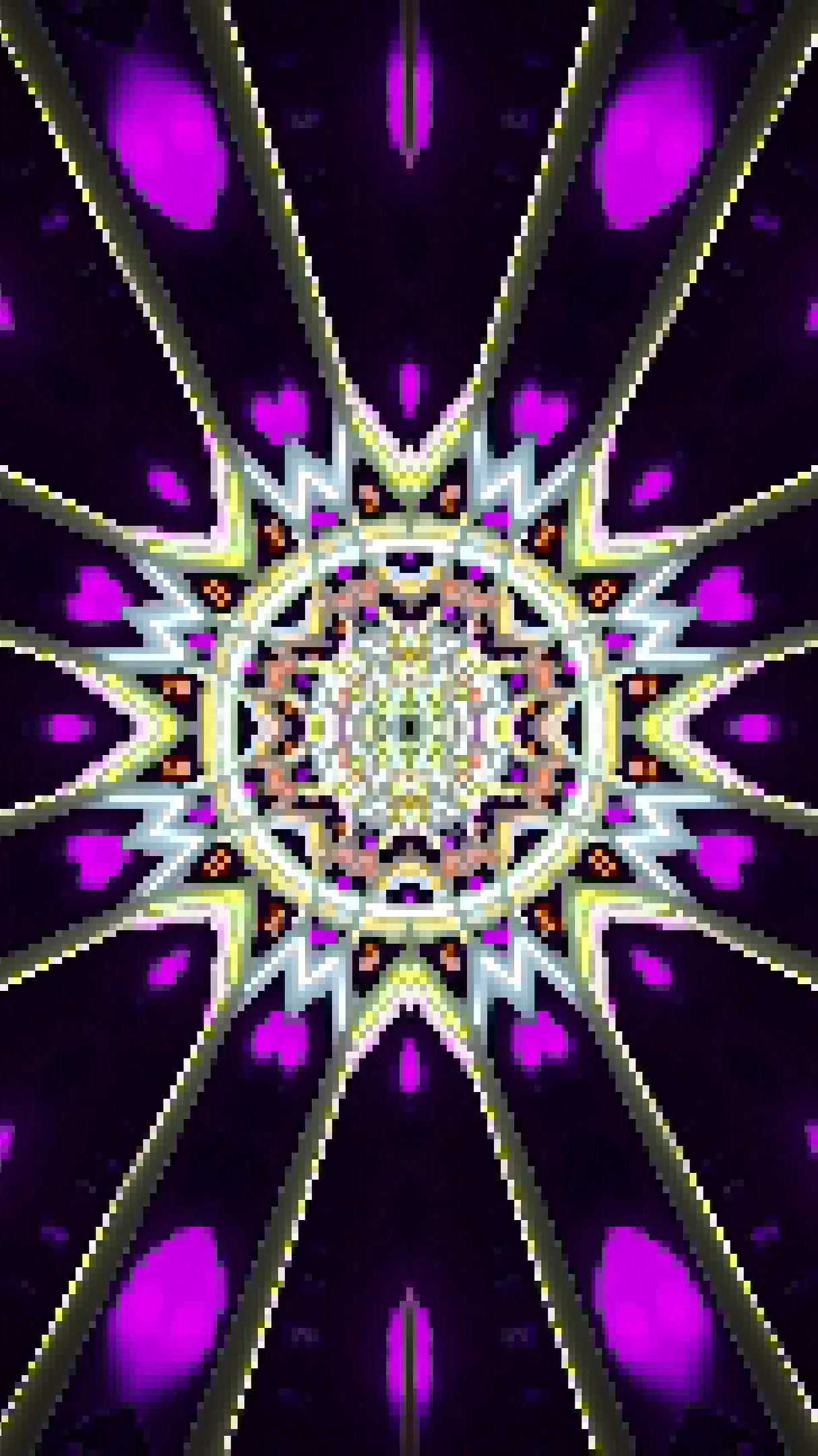 Vibrant tunnel video vj loop screensaver creating mesmerizing vis