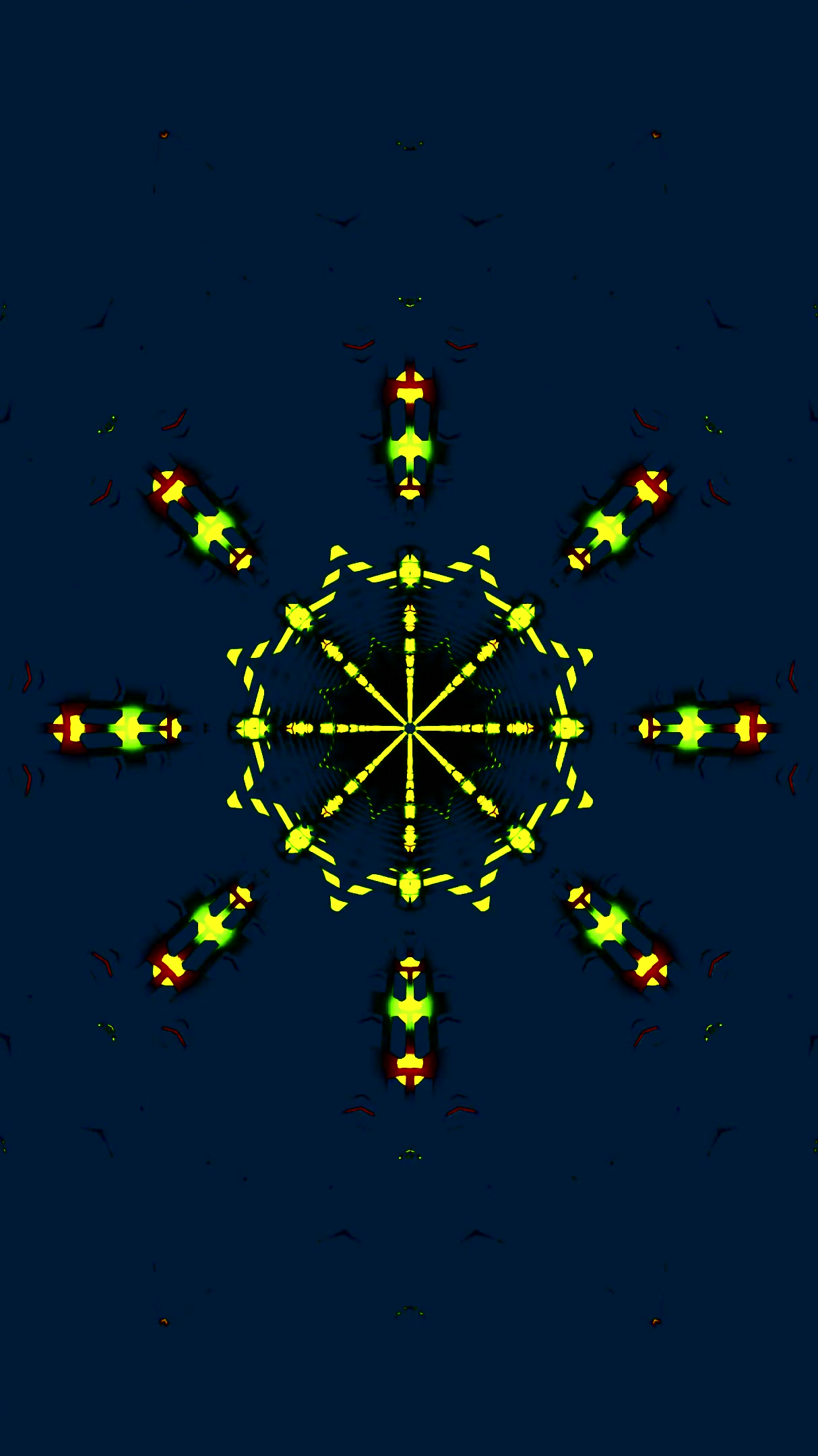 Dynamic tunnel vj loop screensaver creating an engaging visual experience in motion