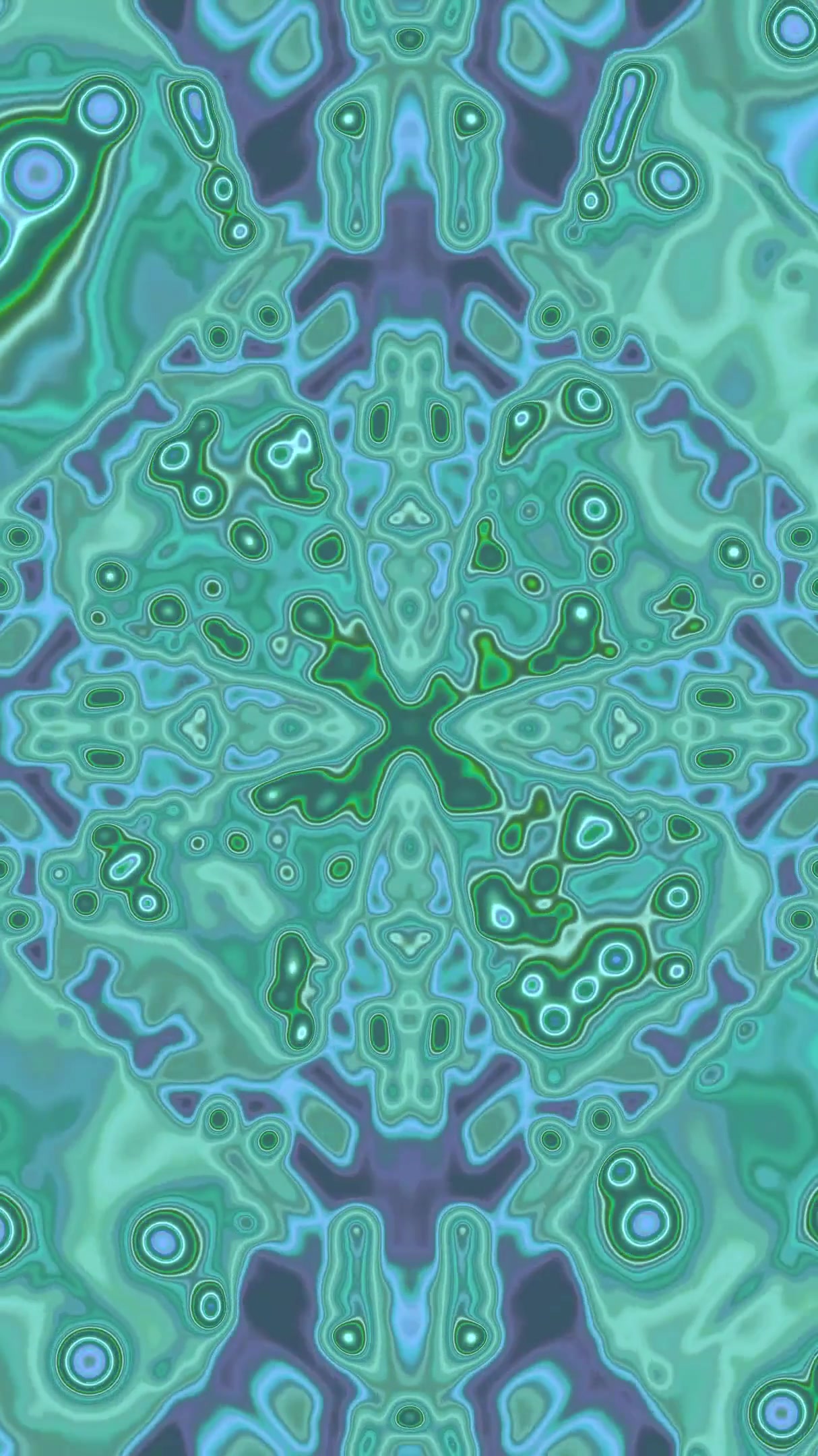 Tunnel video vj loop screensaver provides a vibrant seamless visual experience with abstract patterns in shades of green