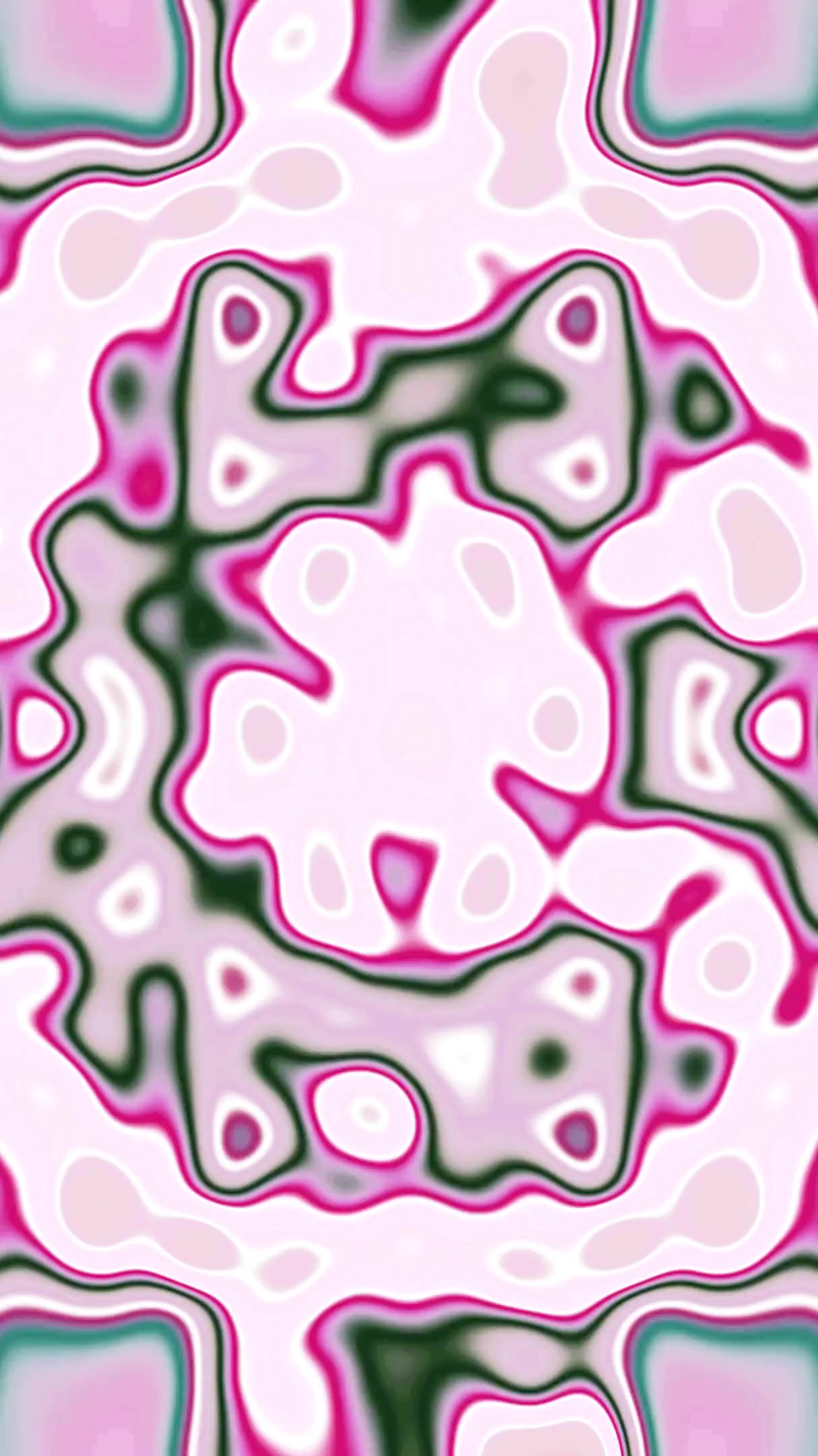 Colorful tunnel loop video screensaver creating dynamic visual effects with seamless transitions in vivid hues