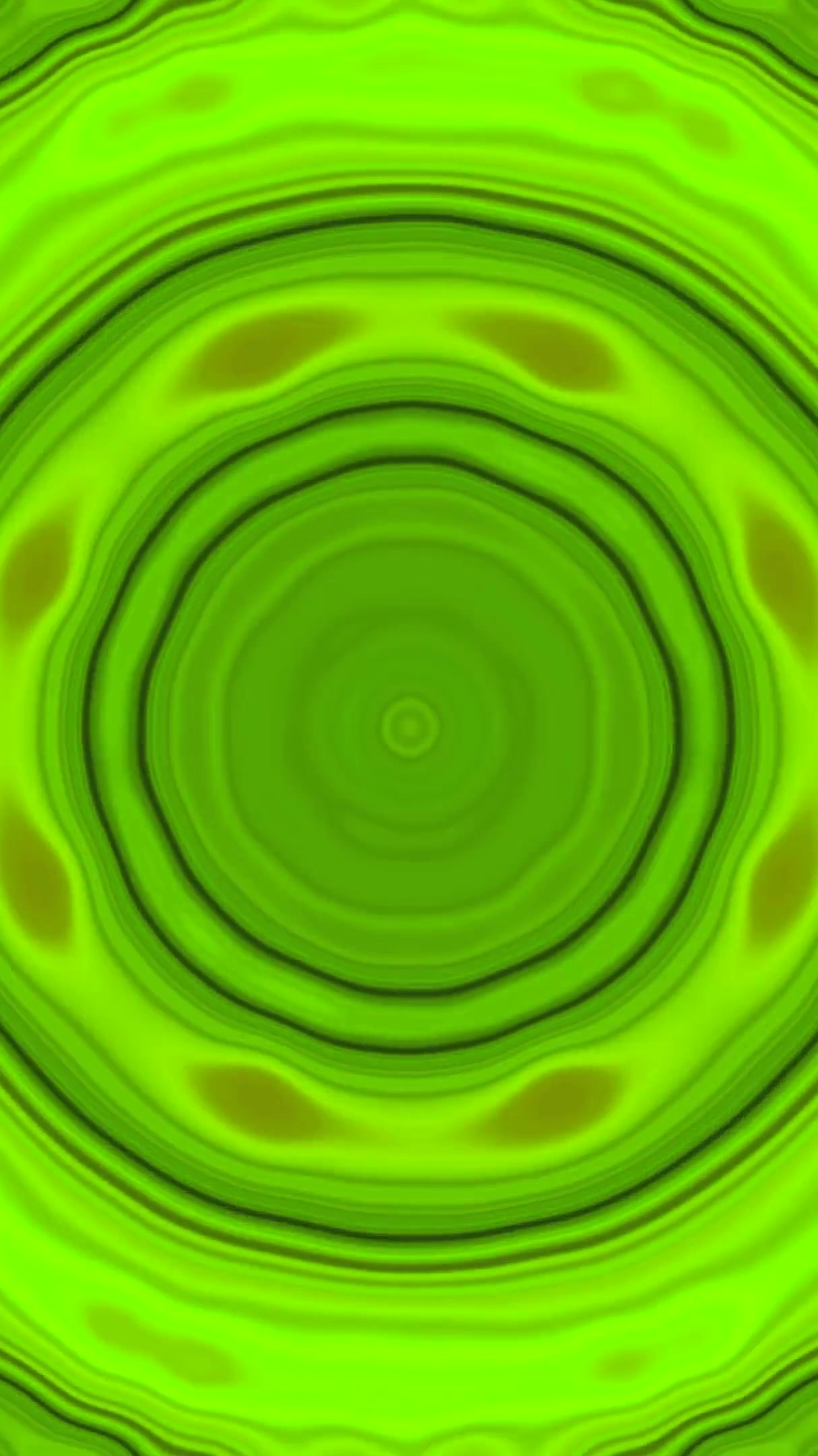 Dynamic green tunnel video loop for immersive screensaver experience