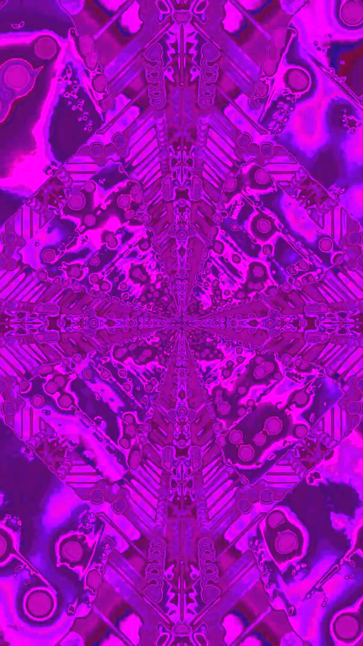 Colorful tunnel video loop displaying swirling patterns and vivid hues creating an immersive visual experience for screensaver use