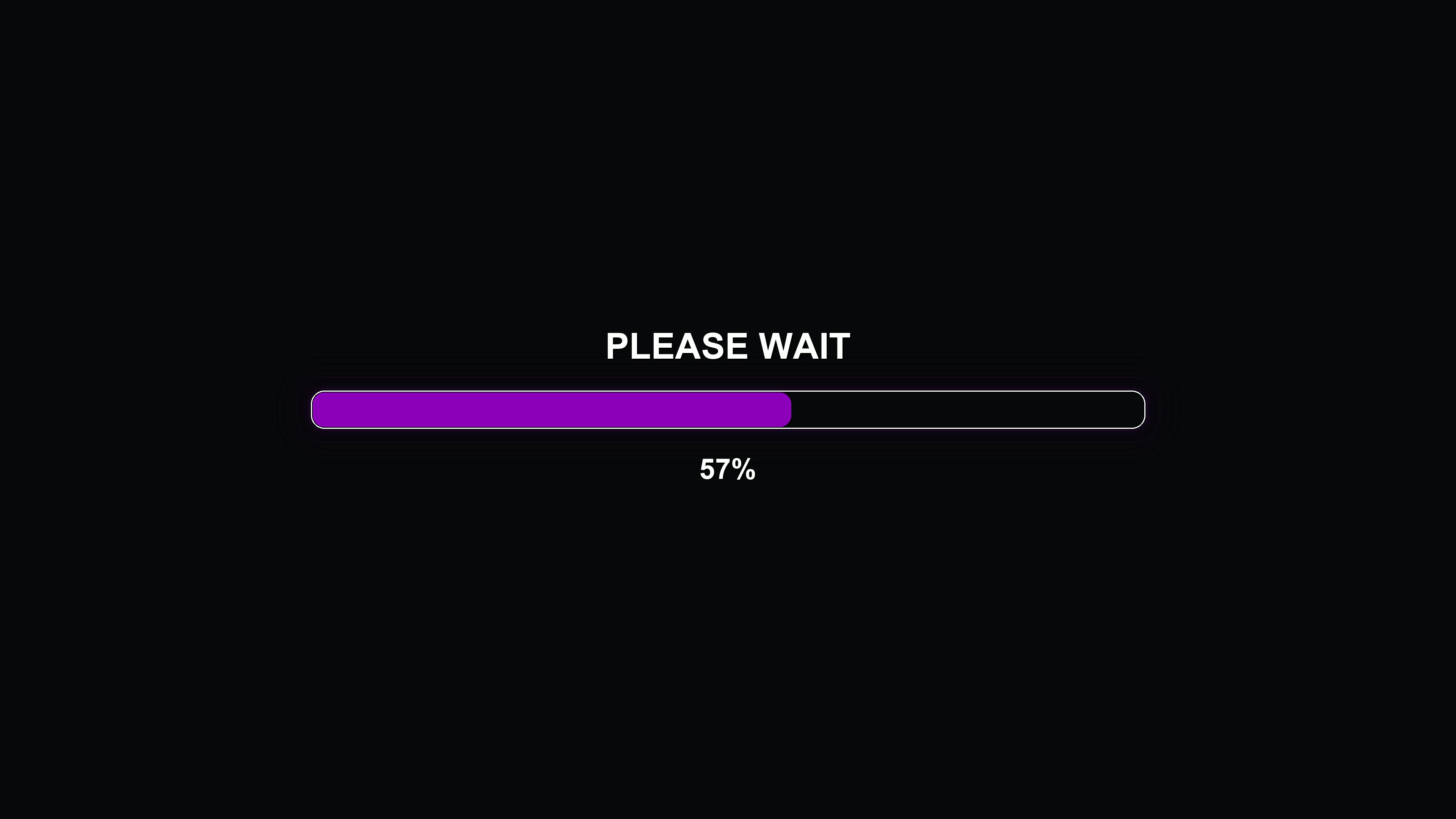 Modern progressbar animation for waiting periods in a digital environment showcasing loading activity