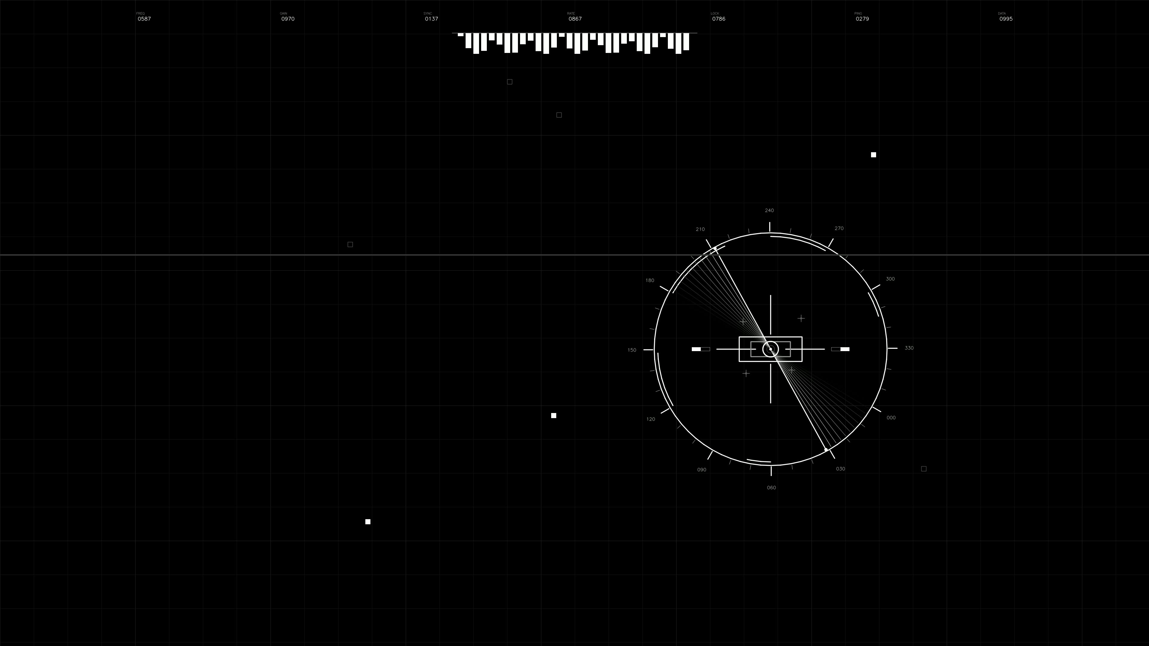 Military gui war stock footage hud animation for science fiction production with modern design and visual elements
