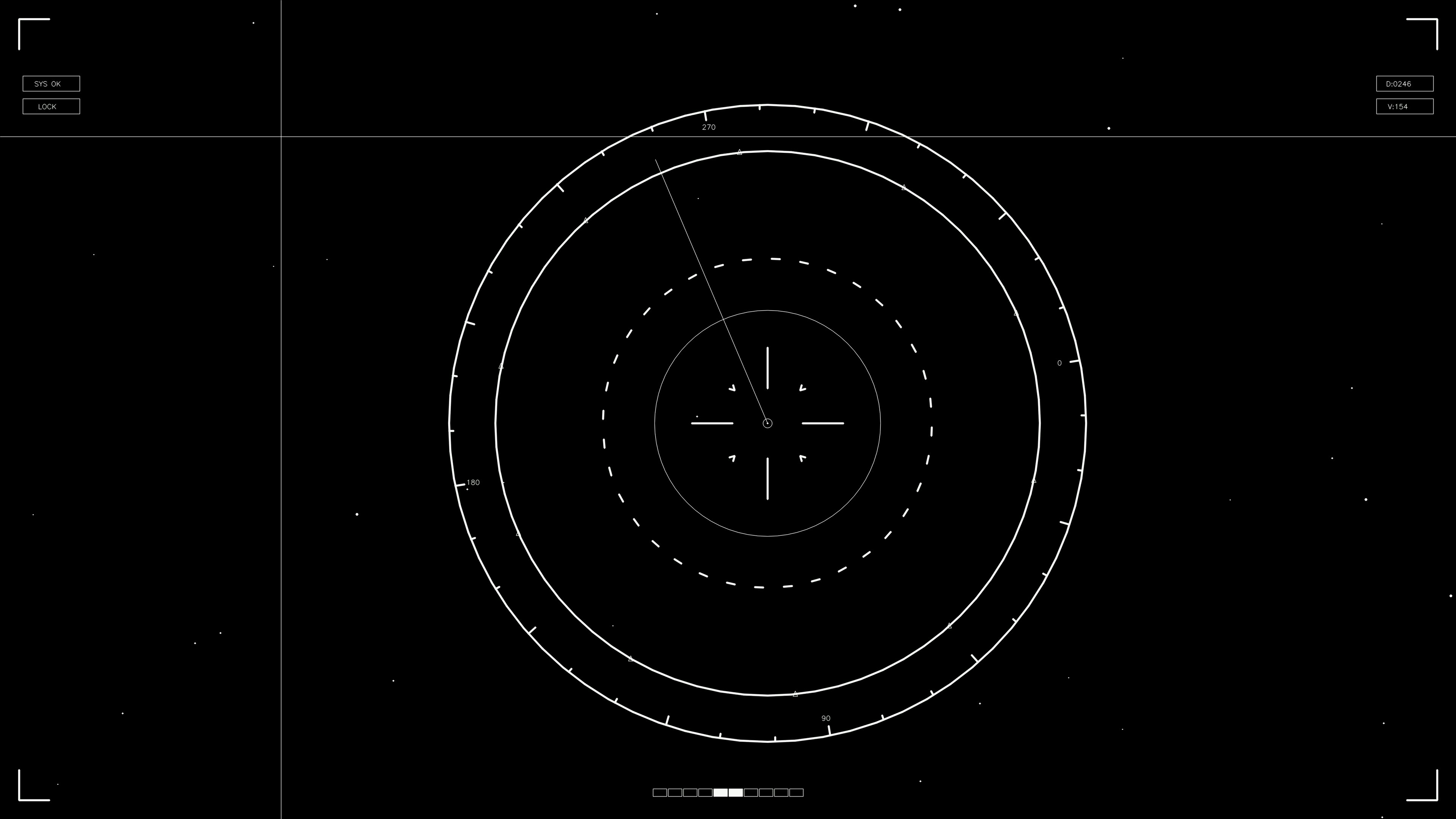 Hud elements animation for web design and sci fi video editing suitable for various projects