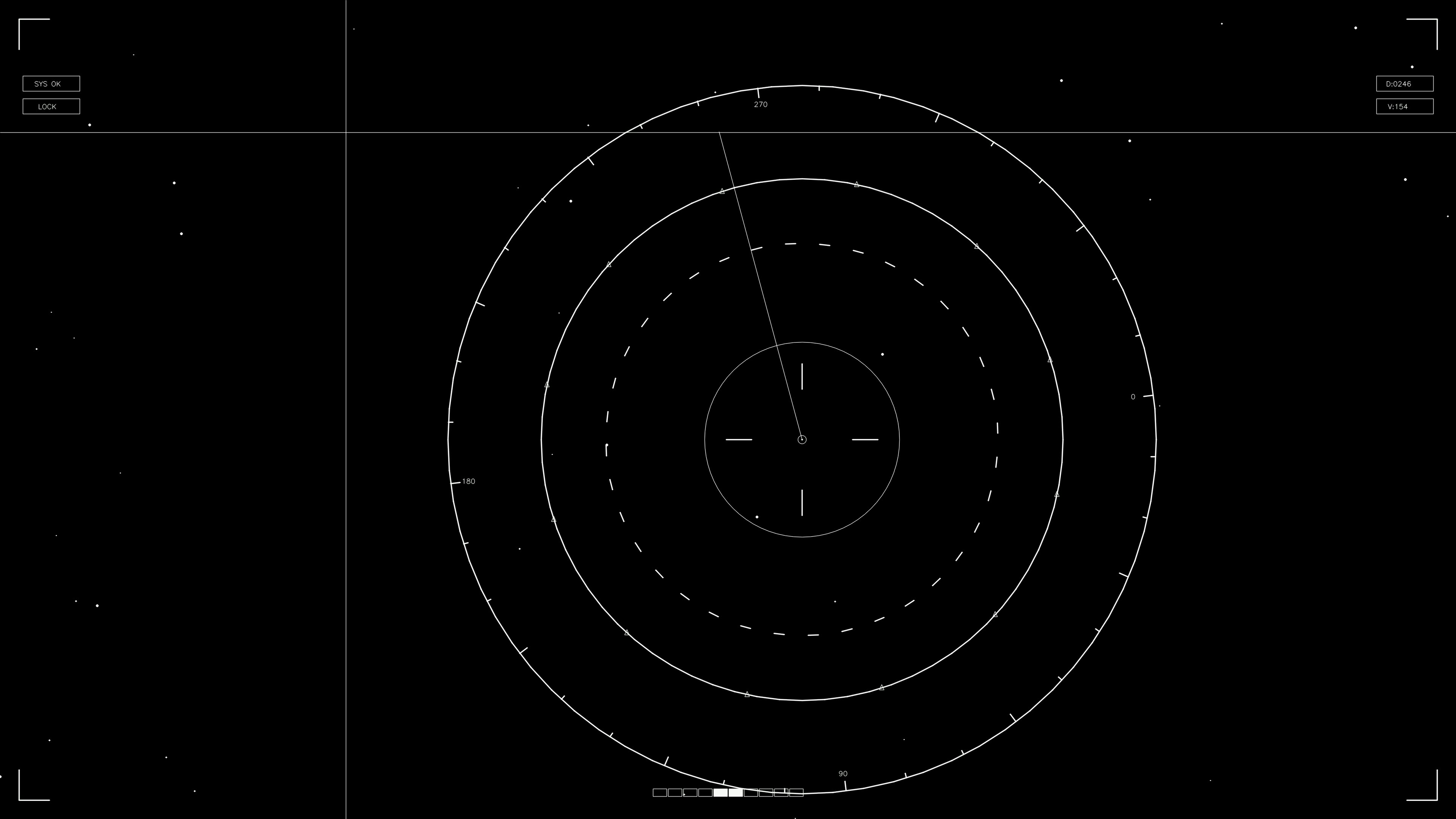 Hud elements animation for web designer and sci fi video cutter showing circular patterns and digital displays for visual projects