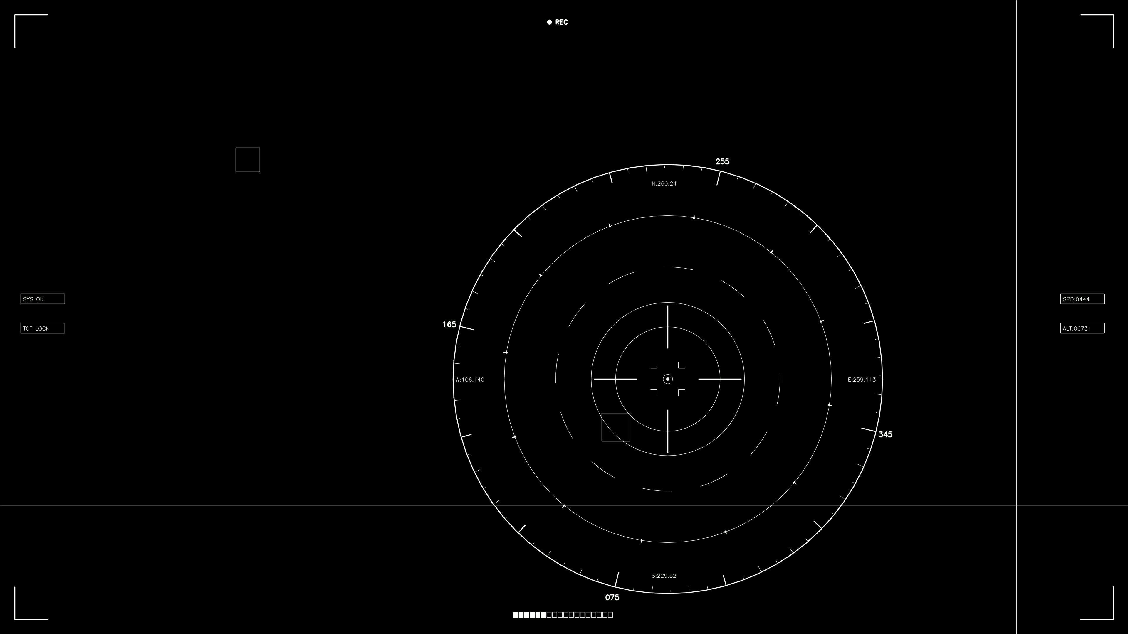Sci-fi hud animation designed for web designer and videographer projects with futuristic elements and interactive features