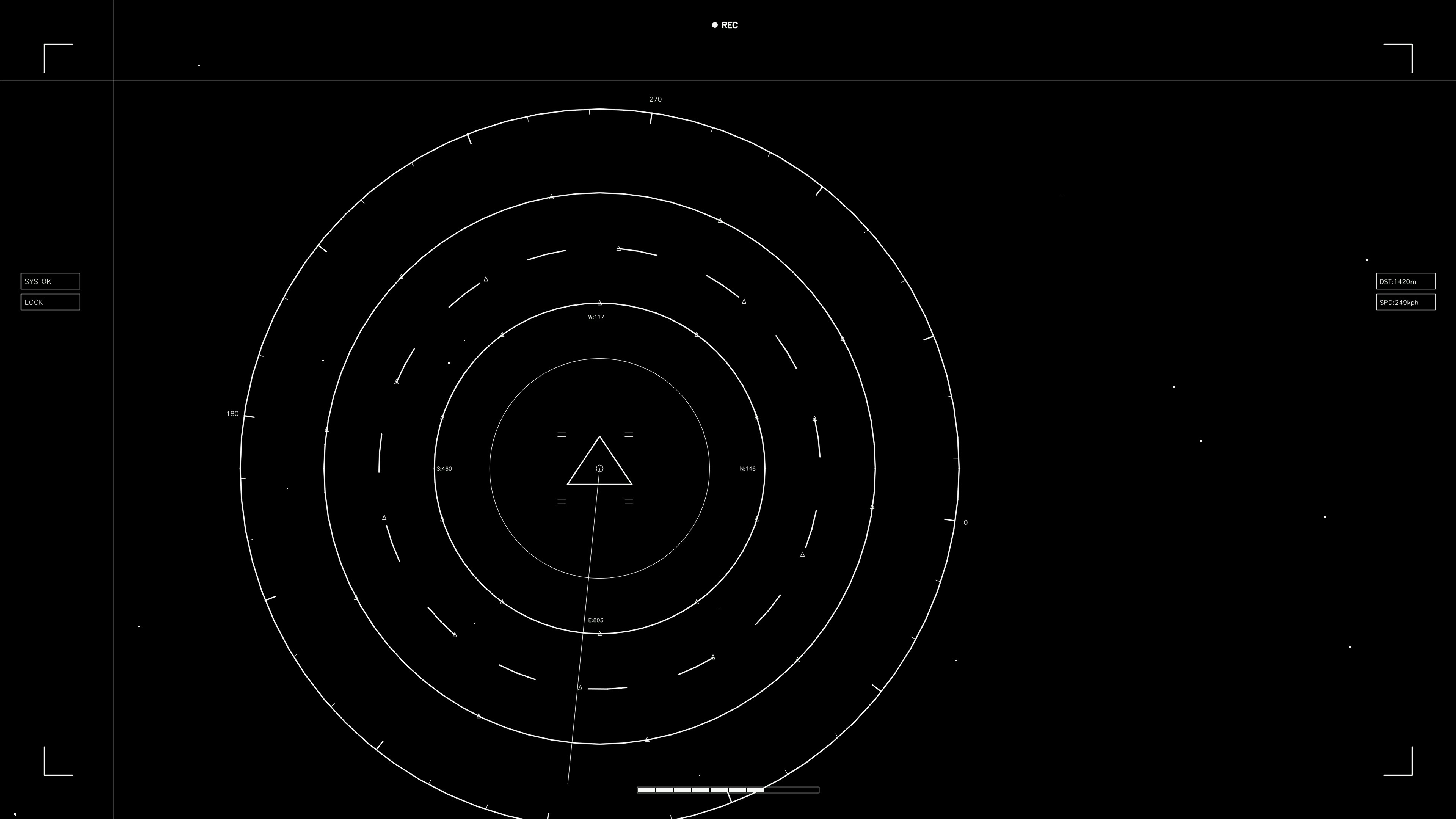 Hud elements animation for web design and sci fi video editing featuring circular patterns and shapes