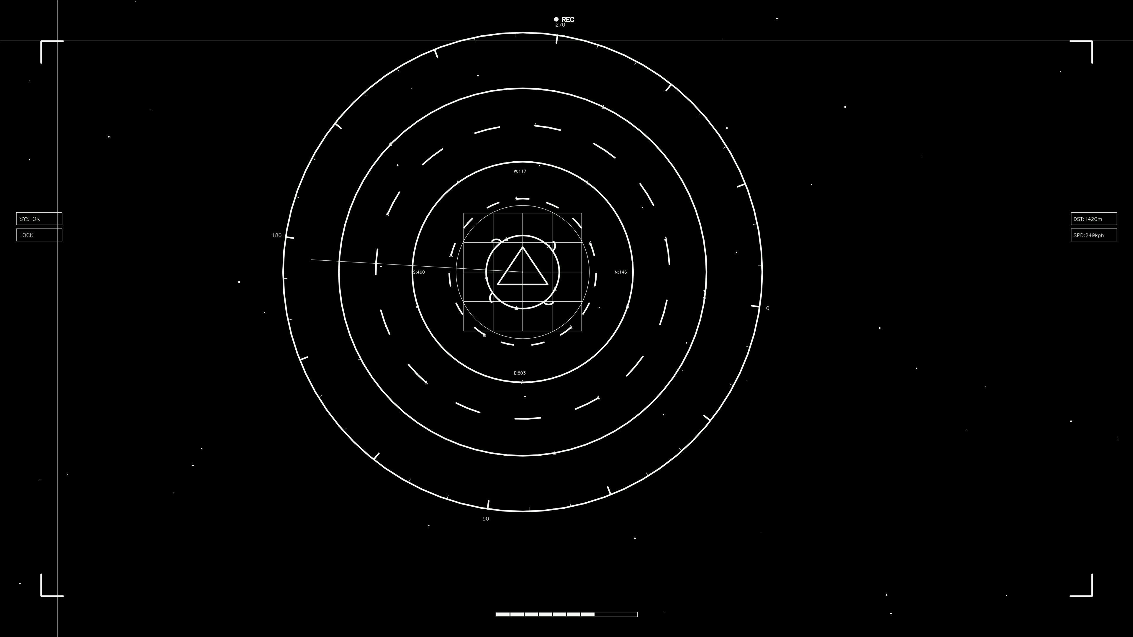 Hud elements animation for web designers and sci-fi video creation