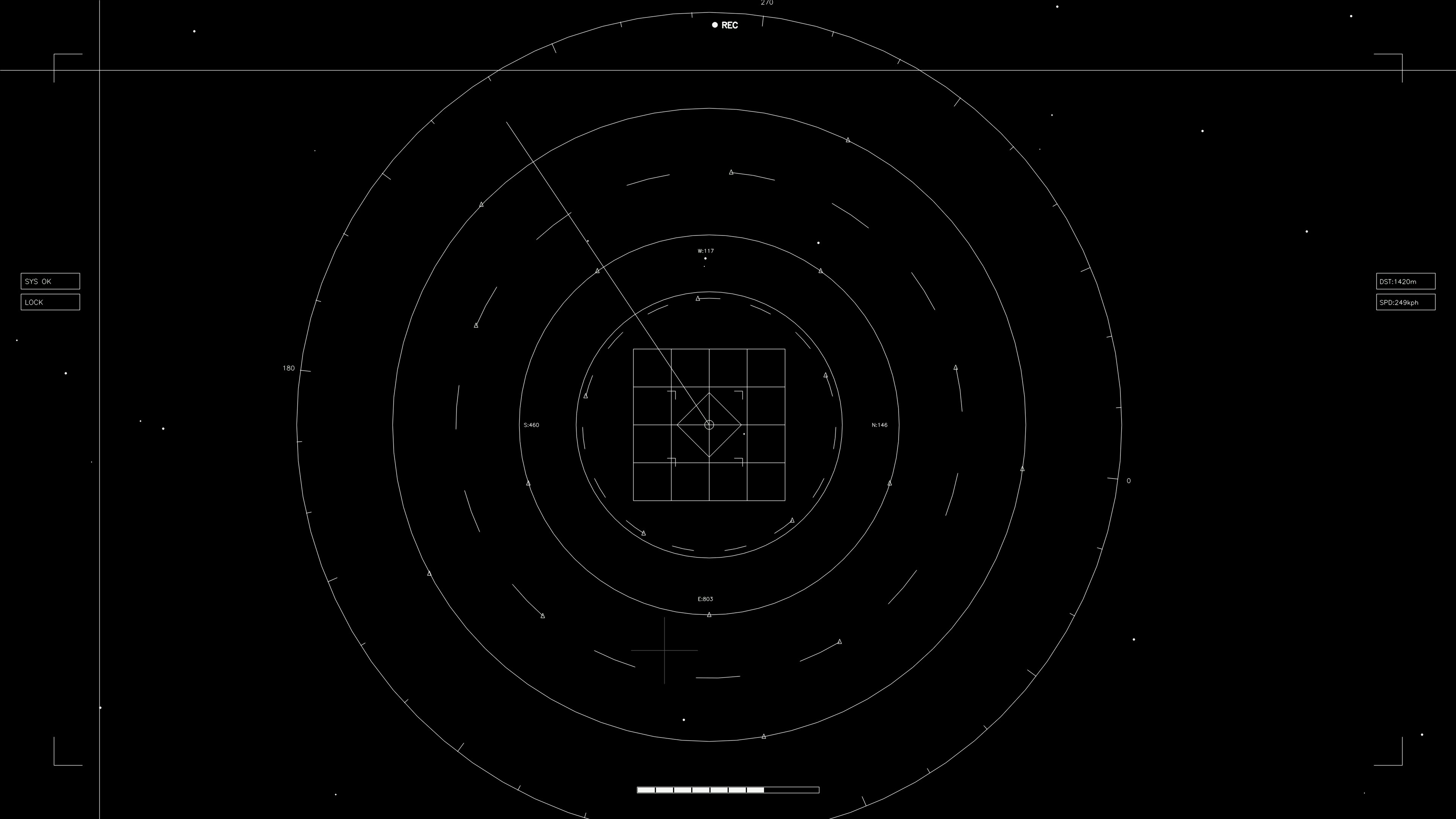 Web design elements for animation featuring circular patterns and grid layout for video editing applications