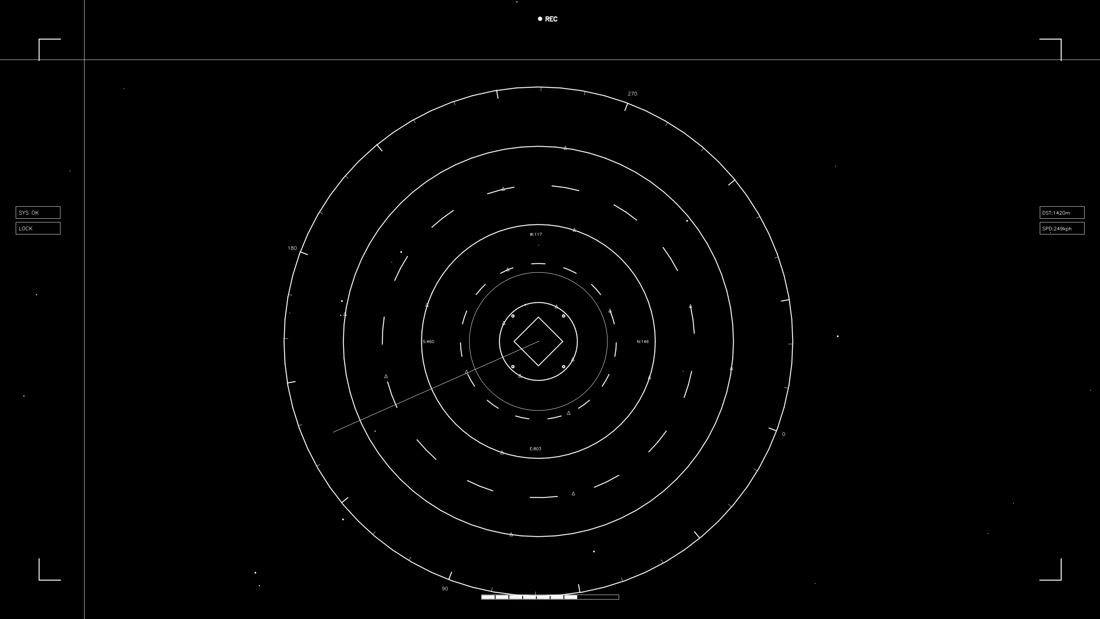 Designing animated hud elements for web projects focused on sci-fi themes and video editing