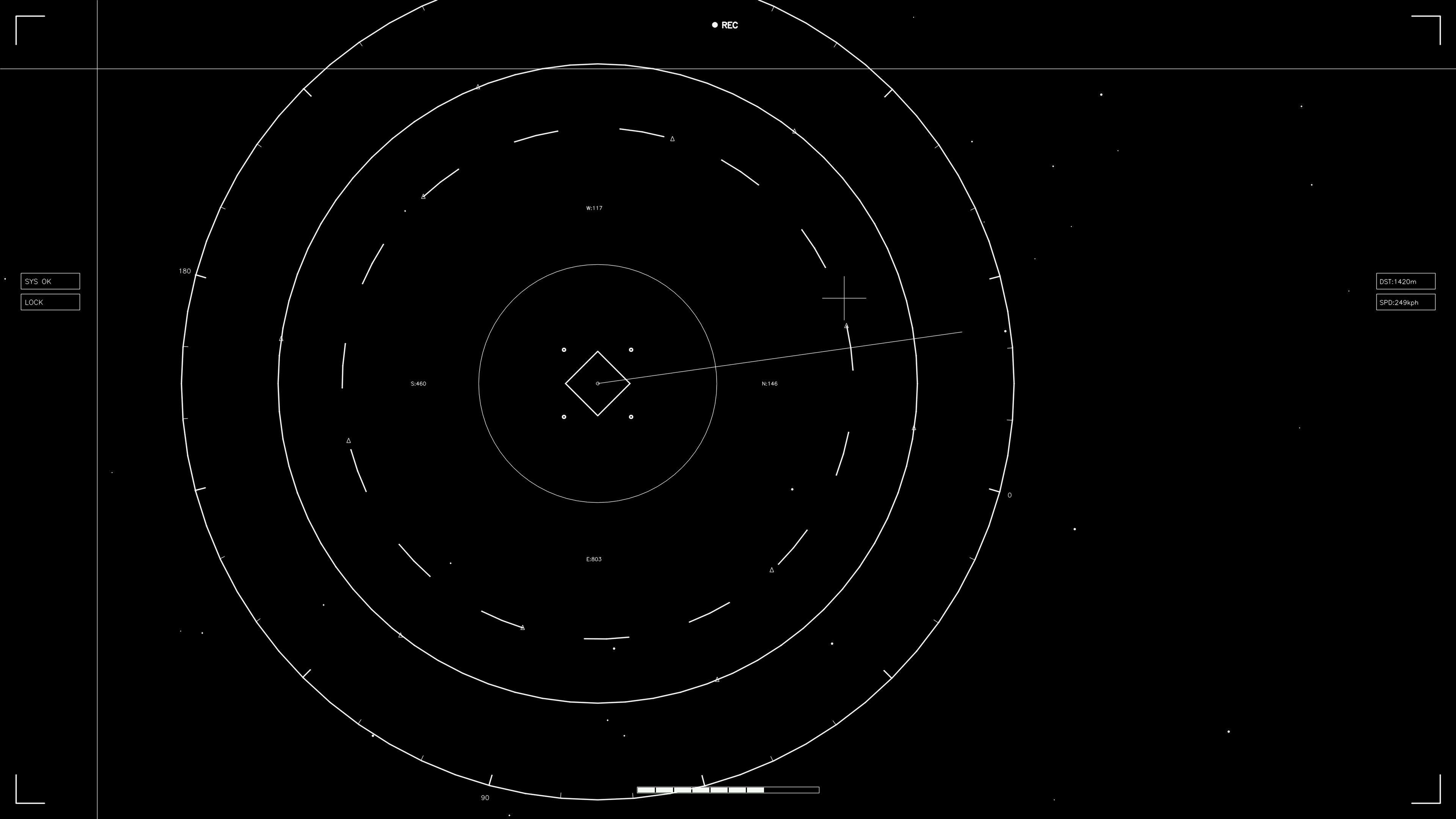 Hud elements animation used for online design and sci-fi video projects by web designers and video editors creating unique content