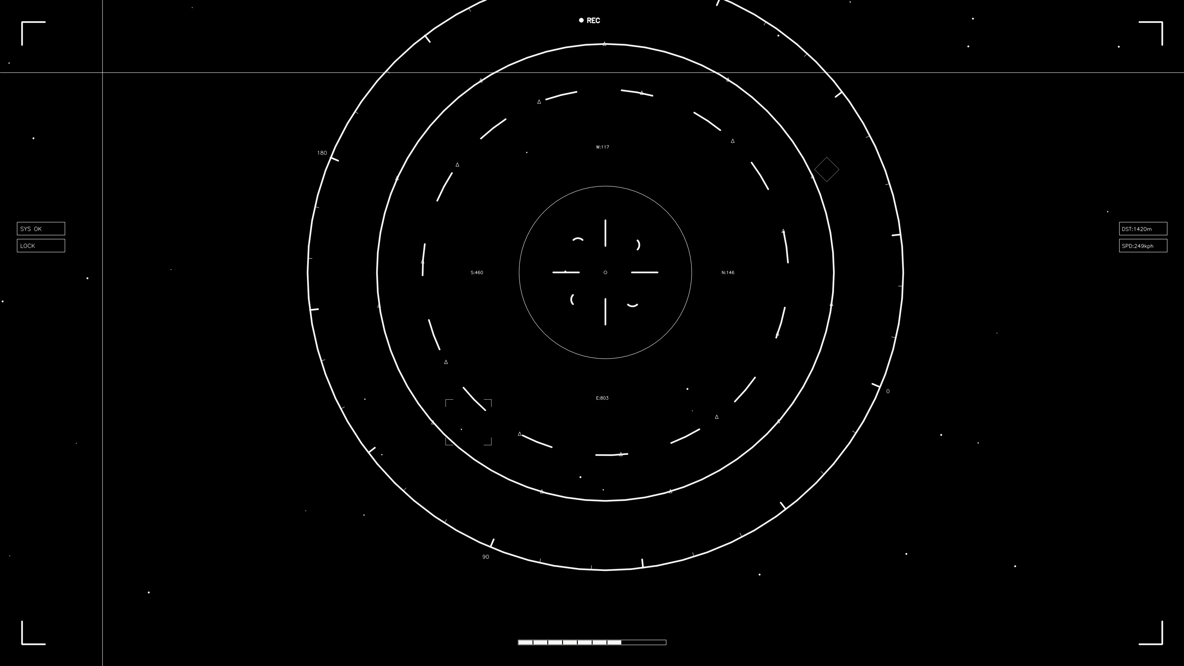 Hud elements animation for web designers and video editors with a sci-fi theme used in various digital projects