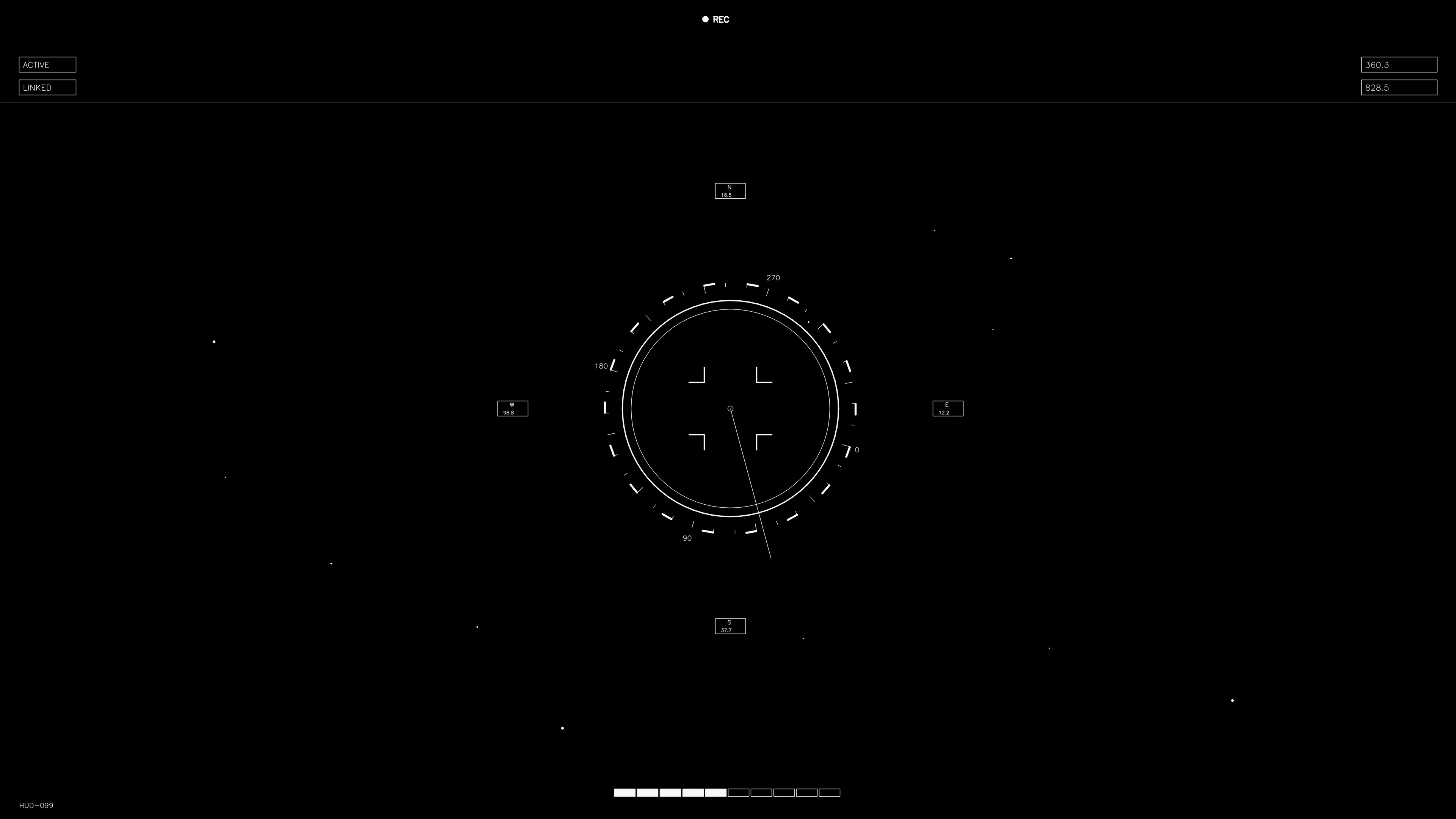 Hud elements animation for web designers and sci-fi video editors showcasing graphic interfaces and user interface design tools
