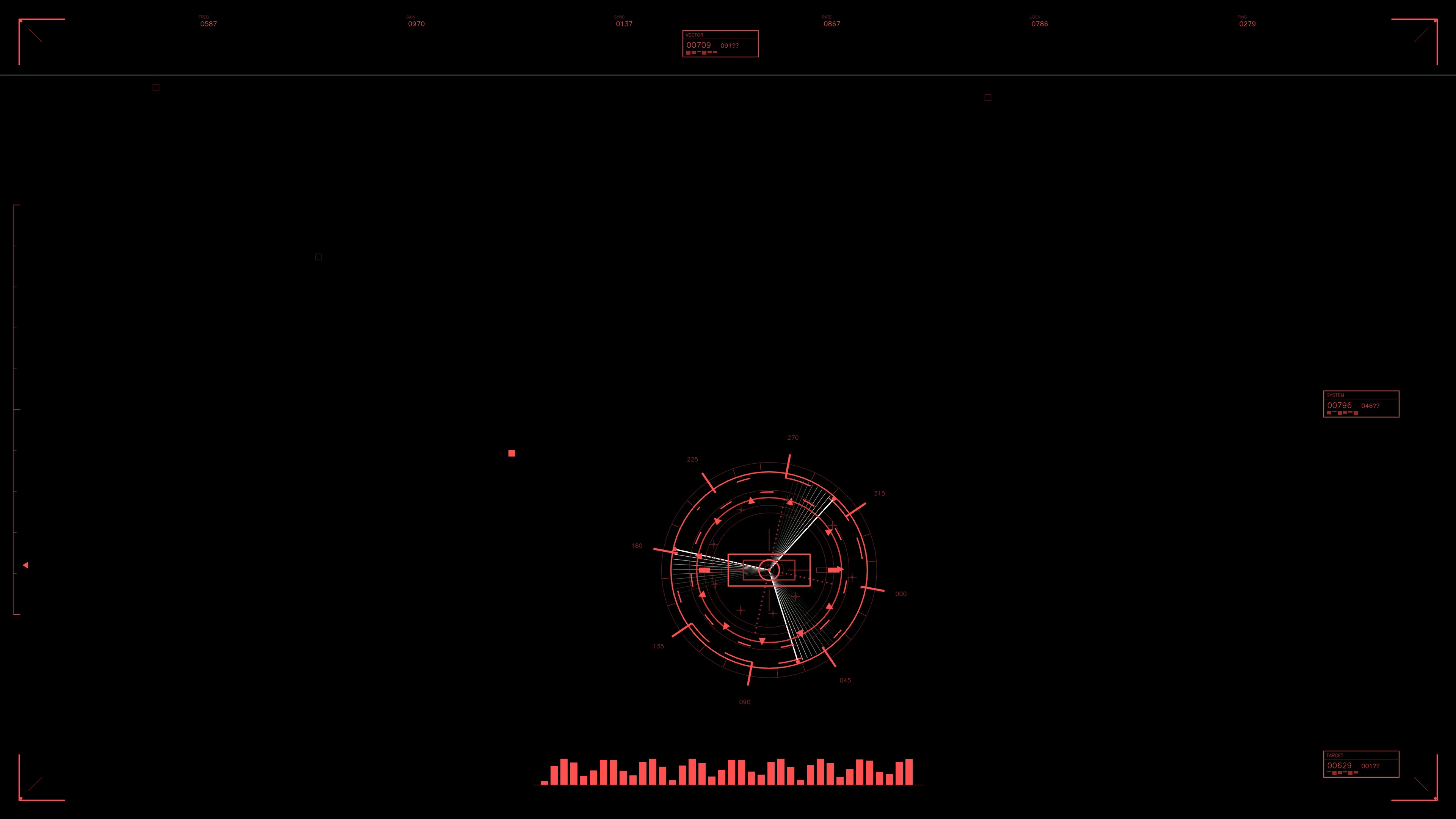 Military gui war stock footage features hud animation designed for science fiction production with a focus on technology