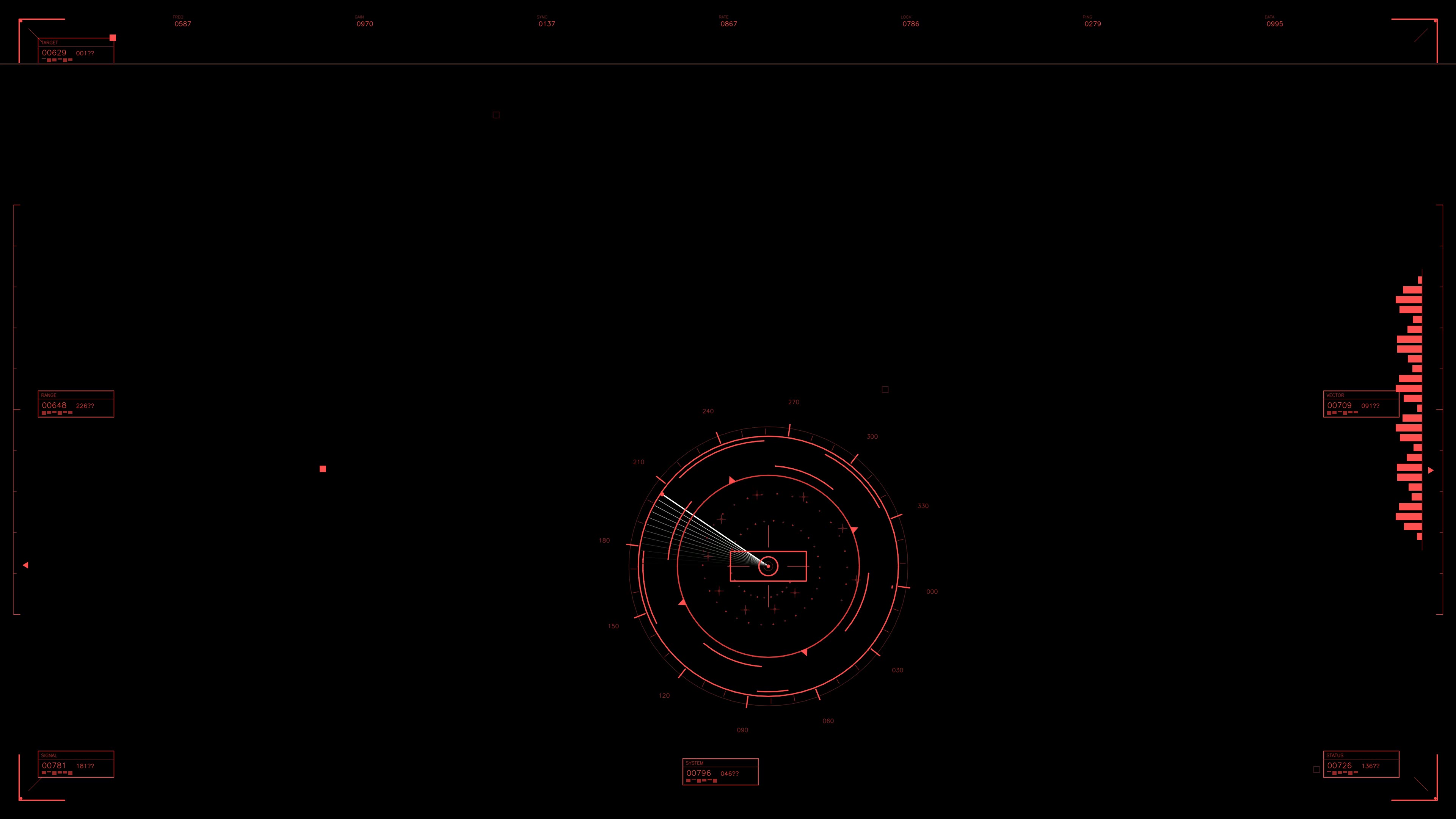 Military gui war stock footage hud animation for science fiction production includes detailed visual effects and displays