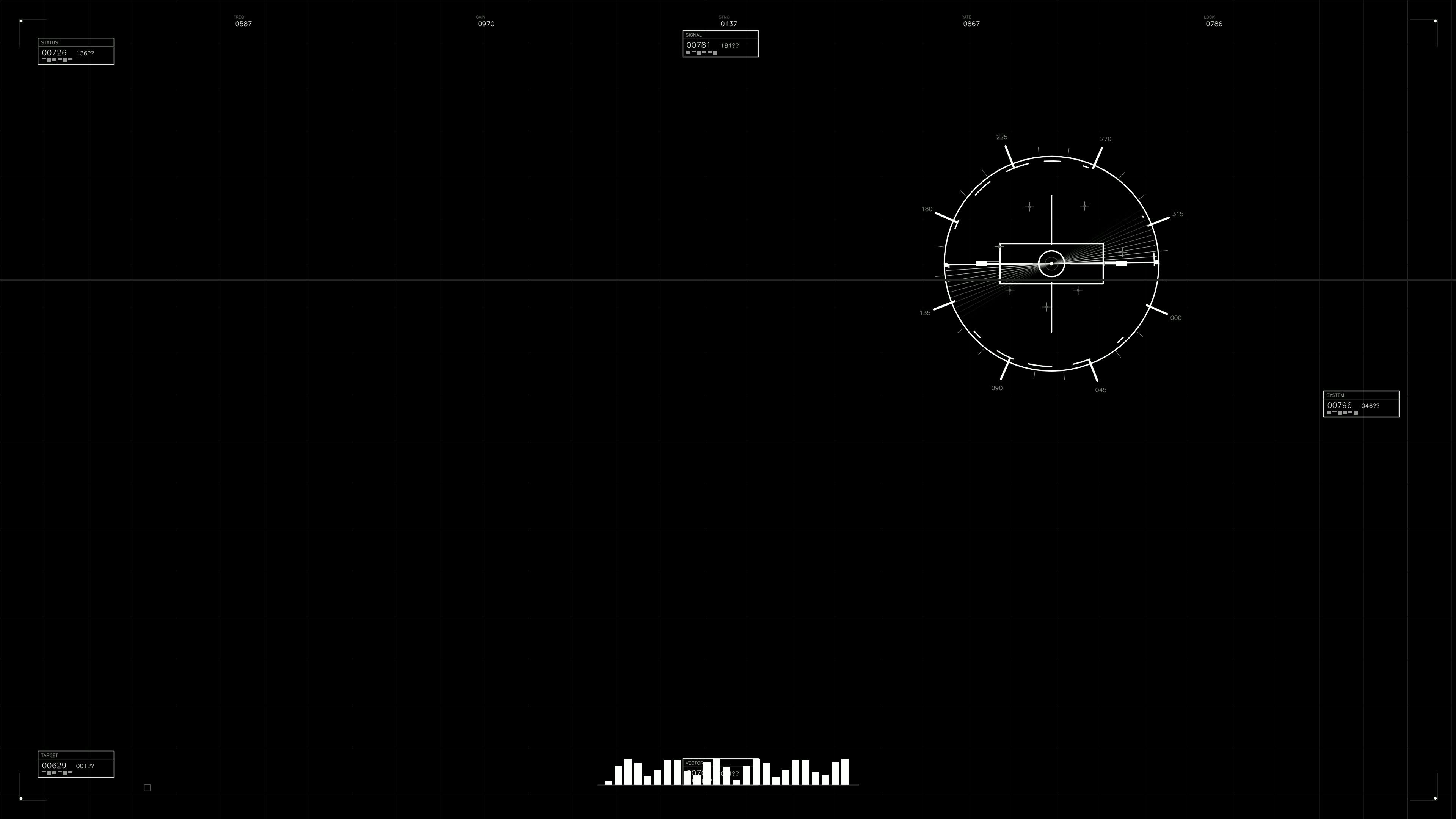 Military gui war stock footage shows hud animation for science fiction production with detailed graphics and user interface elements