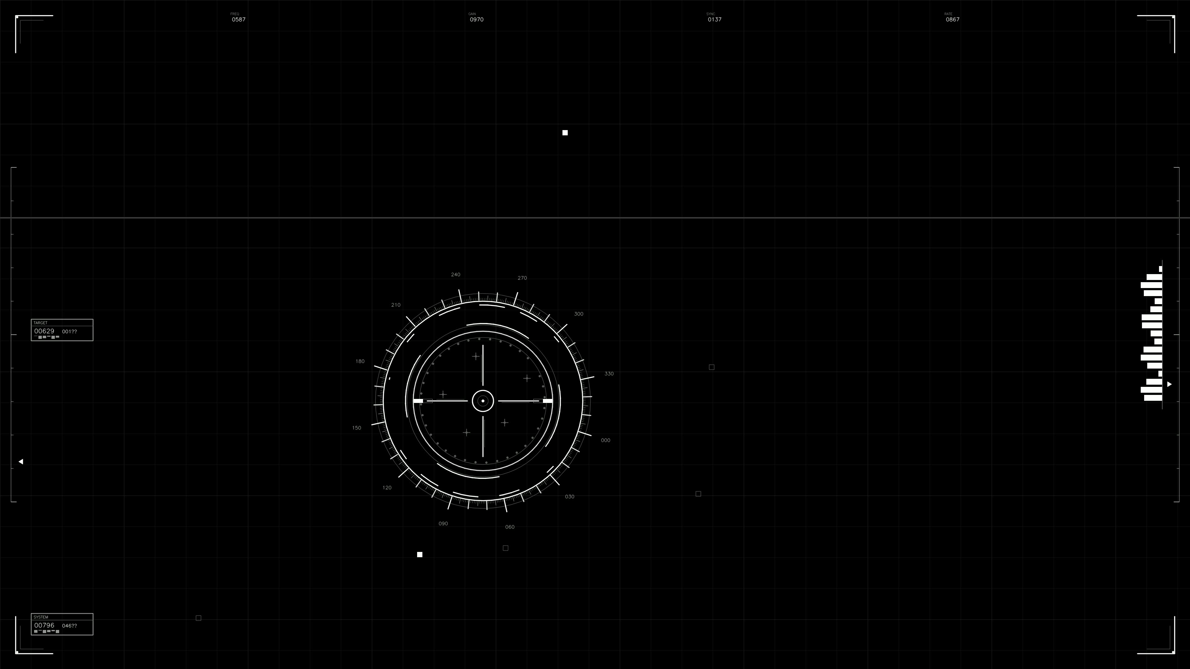 Military gui war stock footage hud animation for science fiction production shows detailed graphics and displays for modern warfare scenarios