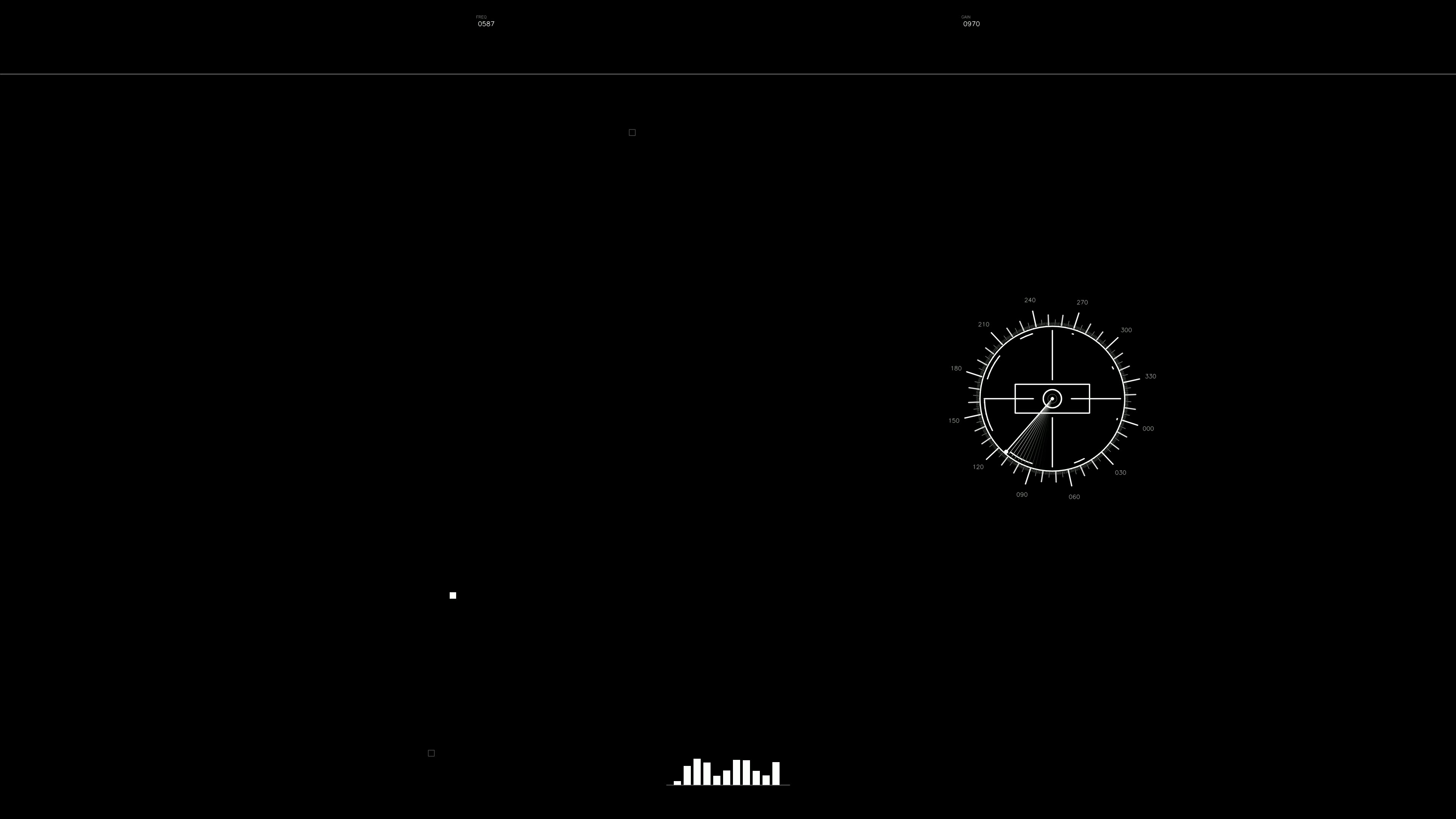 Military gui war stock footage with hud animation for science fiction production in digital environment