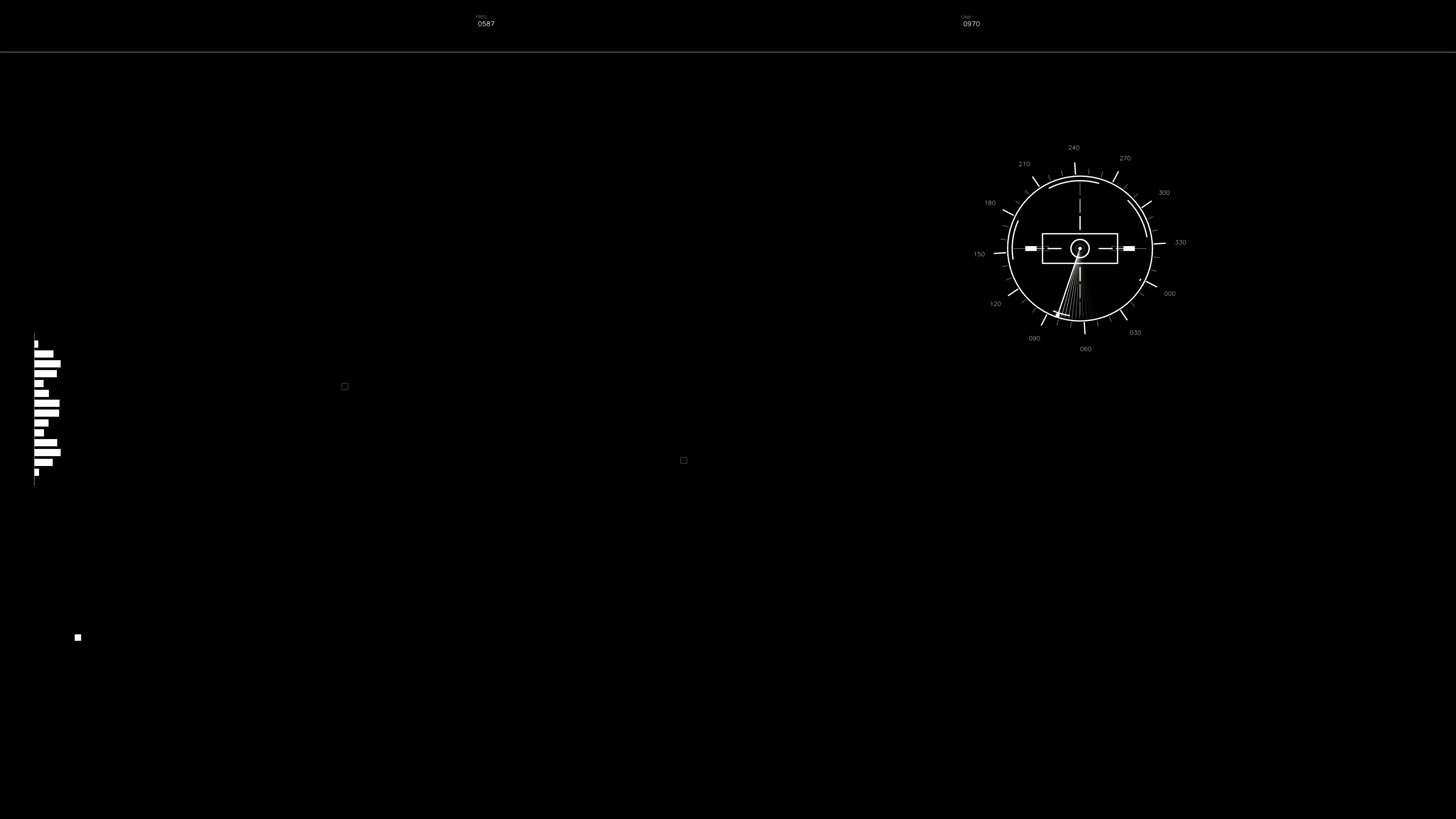 Military gui war stock footage hud animation for science fiction production with futuristic elements and data display