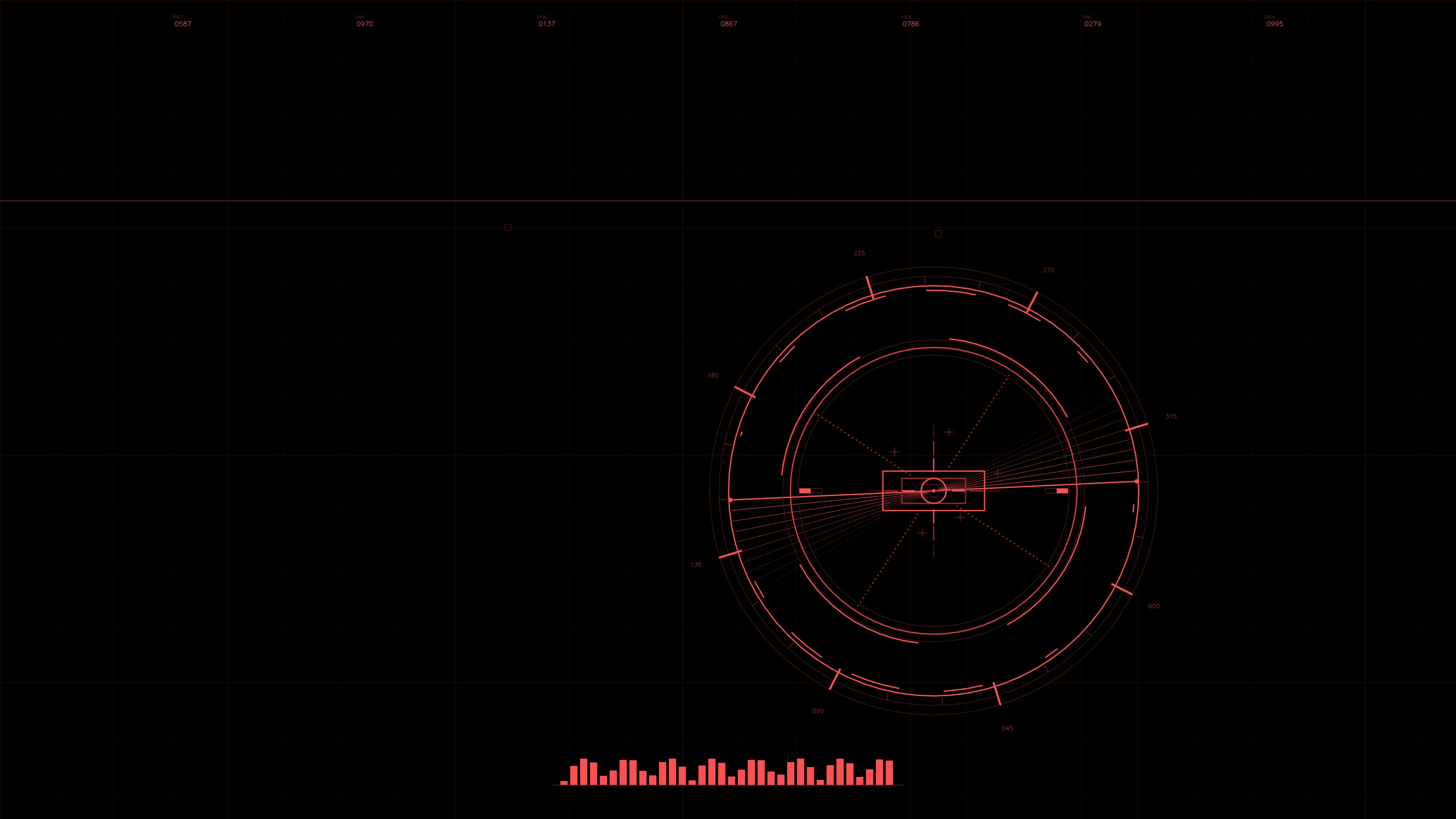 Military gui war stock footage with hud animation for science fiction production used in film and video projects