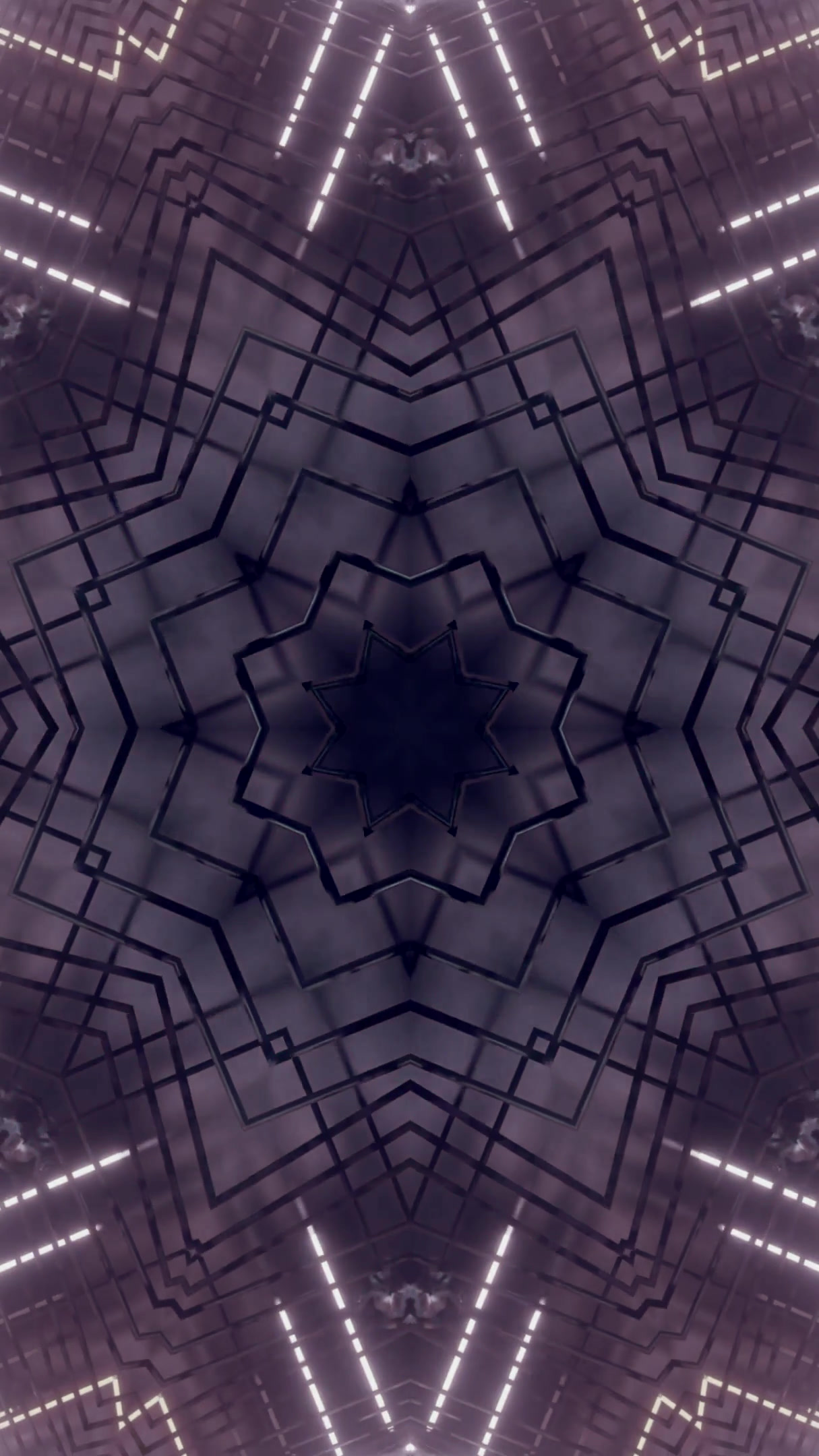 Seamless tunnel video vj loop screensaver with dynamic patterns a