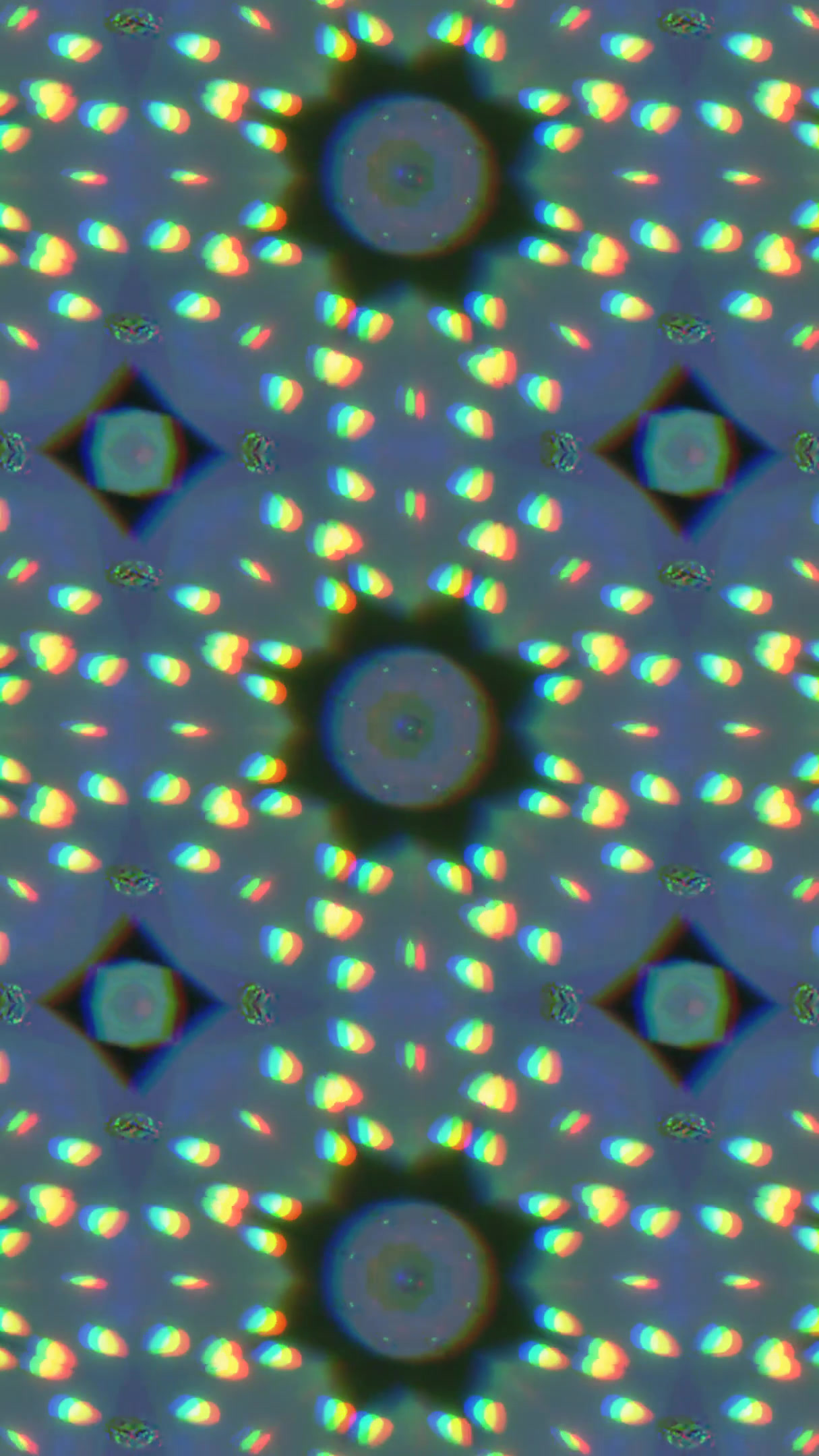 Seamless tunnel video loop showcasing vibrant colors and patterns for screensaver enjoyment