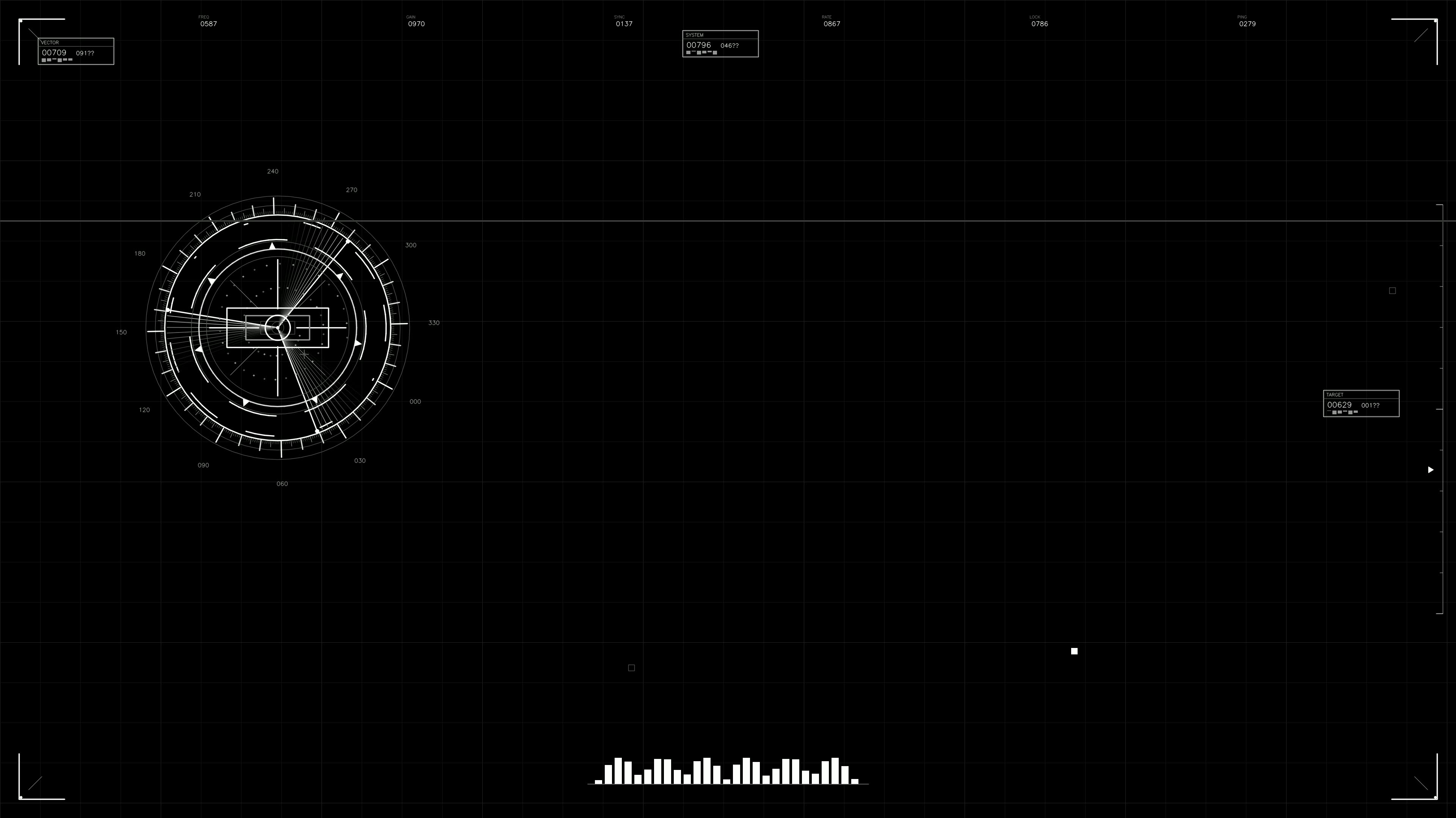 Military gui war stock footage hud animation for science fiction production used in video editing and film projects for action scenes
