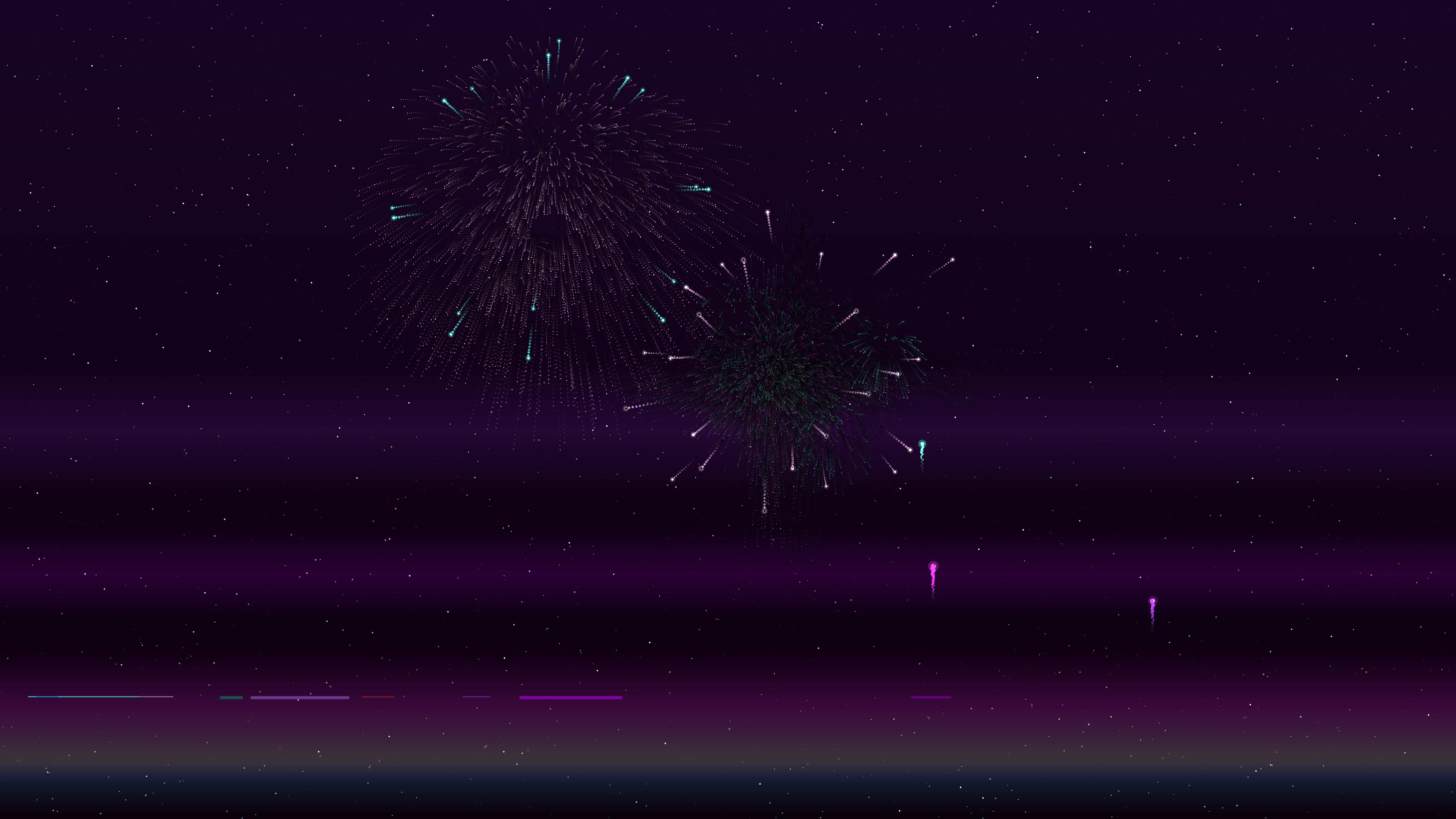 Fireworks celebrate love and friendship on Valentines Day with heart shapes lighting up the night sky in a joyful display