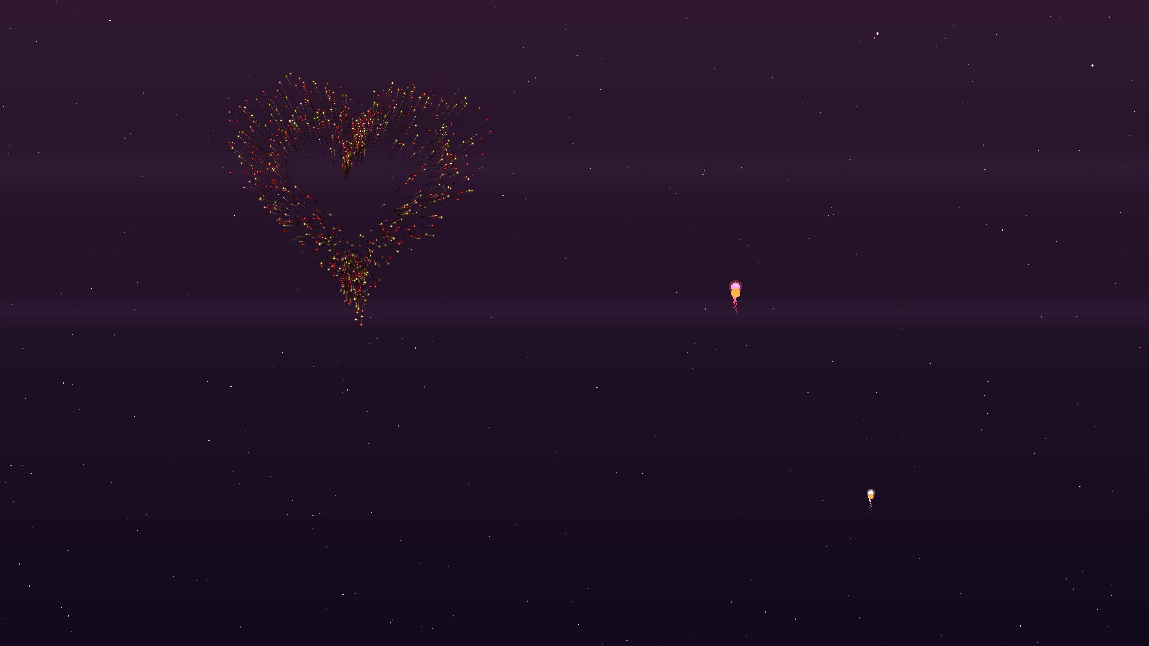 Love Hearts Firework 023